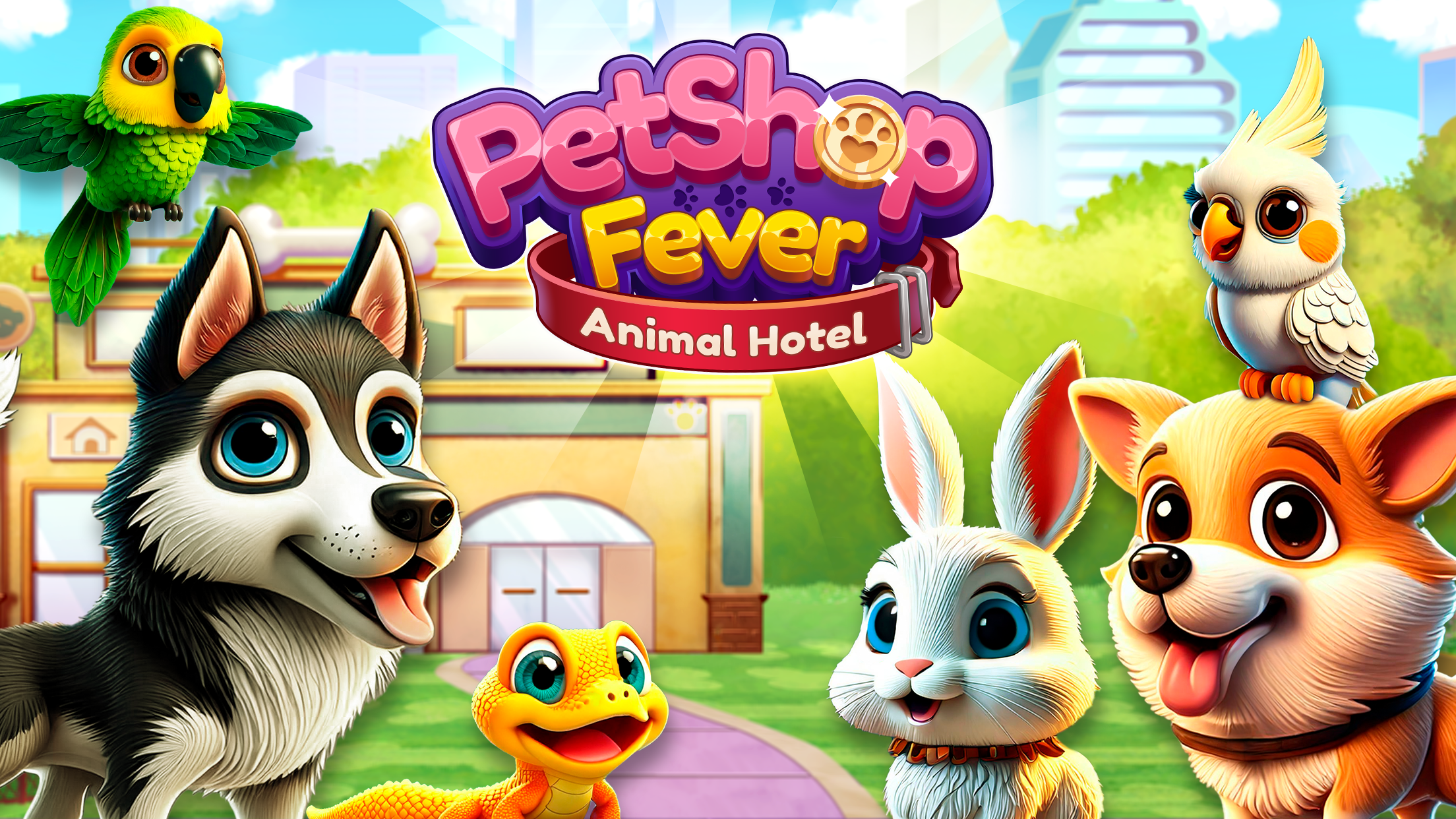 اسکرین شات 8 بازی Pet Shop Fever: Animal Hotel