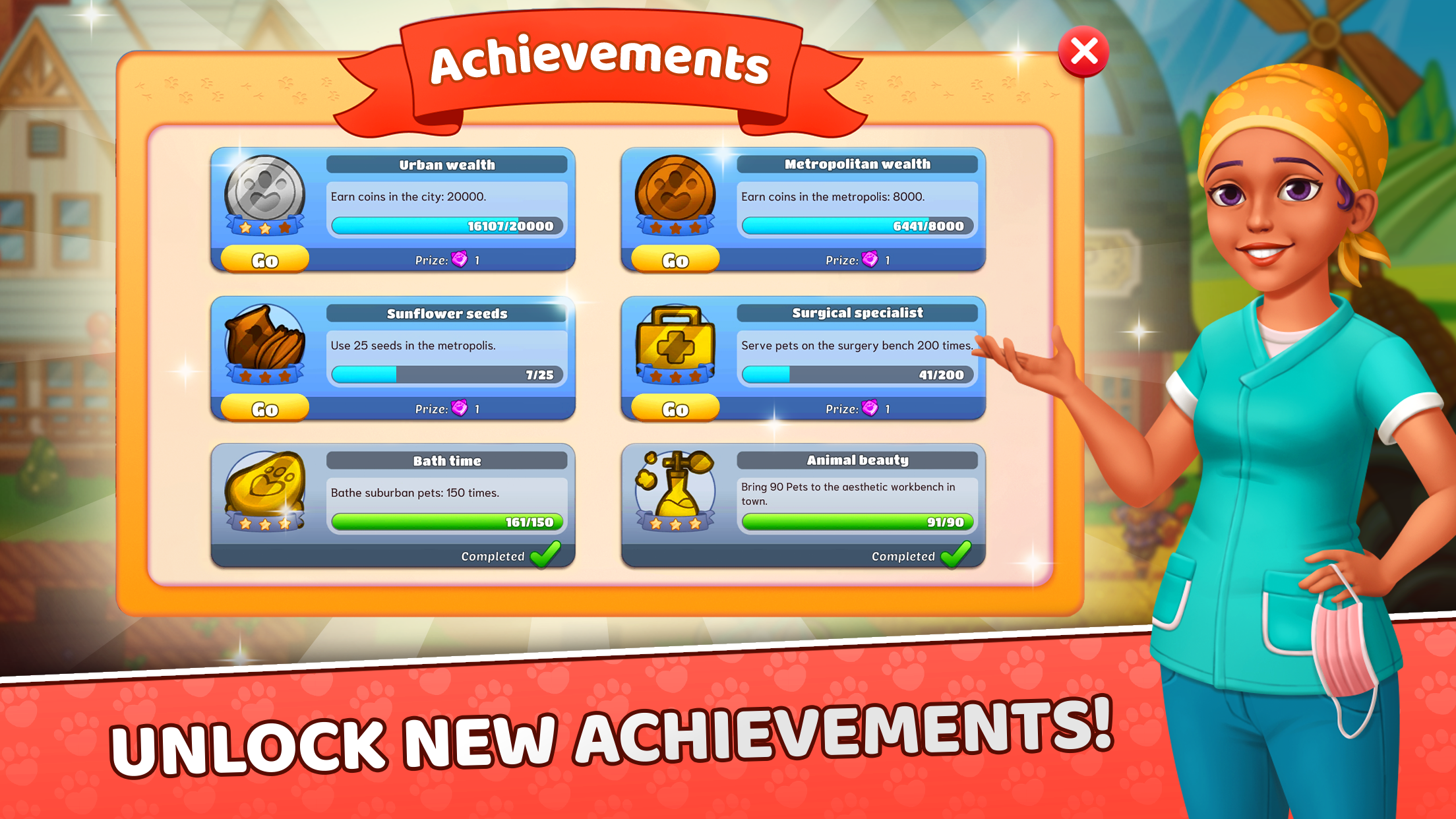 اسکرین شات 7 بازی Pet Shop Fever: Animal Hotel