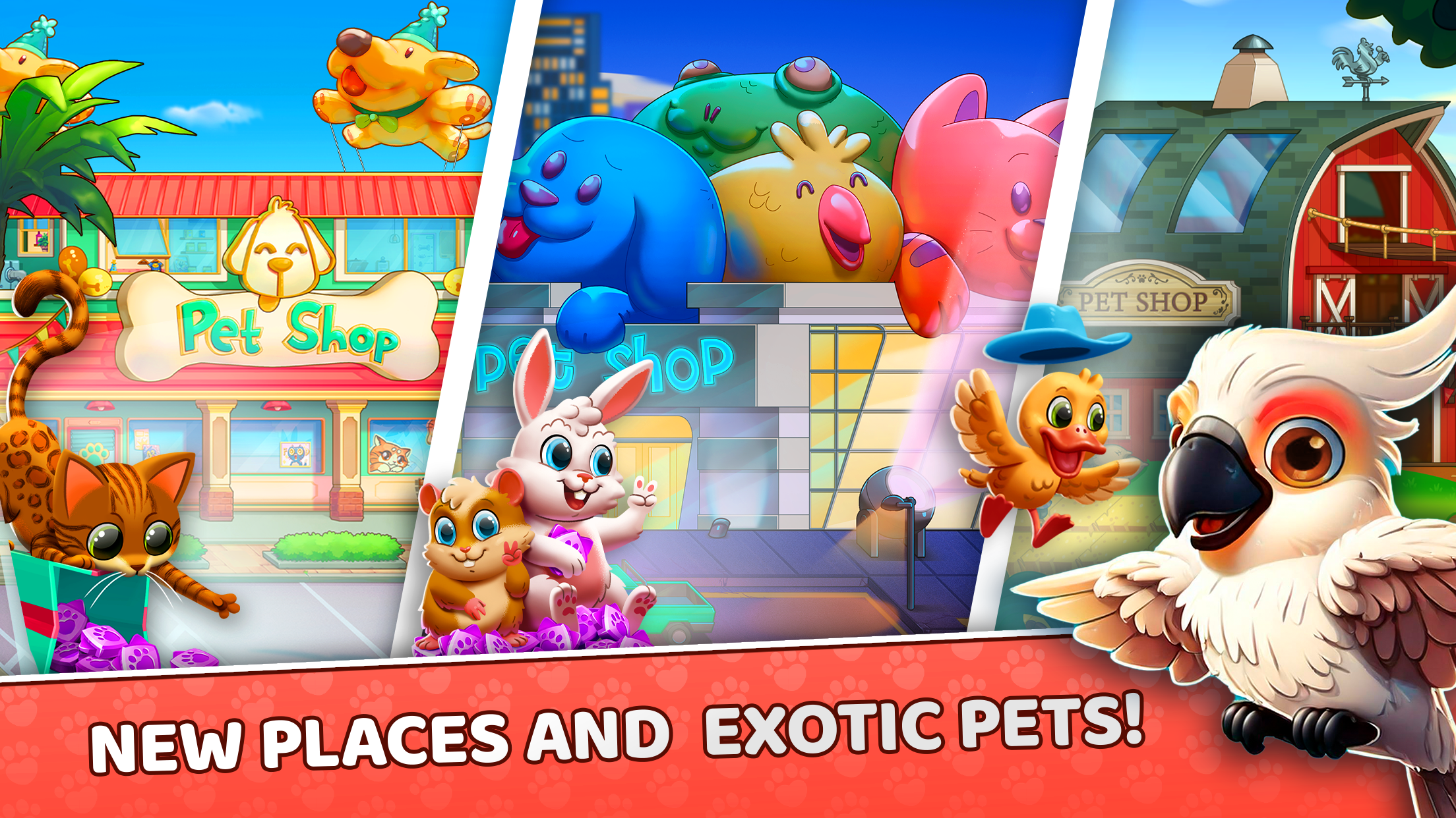اسکرین شات 4 بازی Pet Shop Fever: Animal Hotel