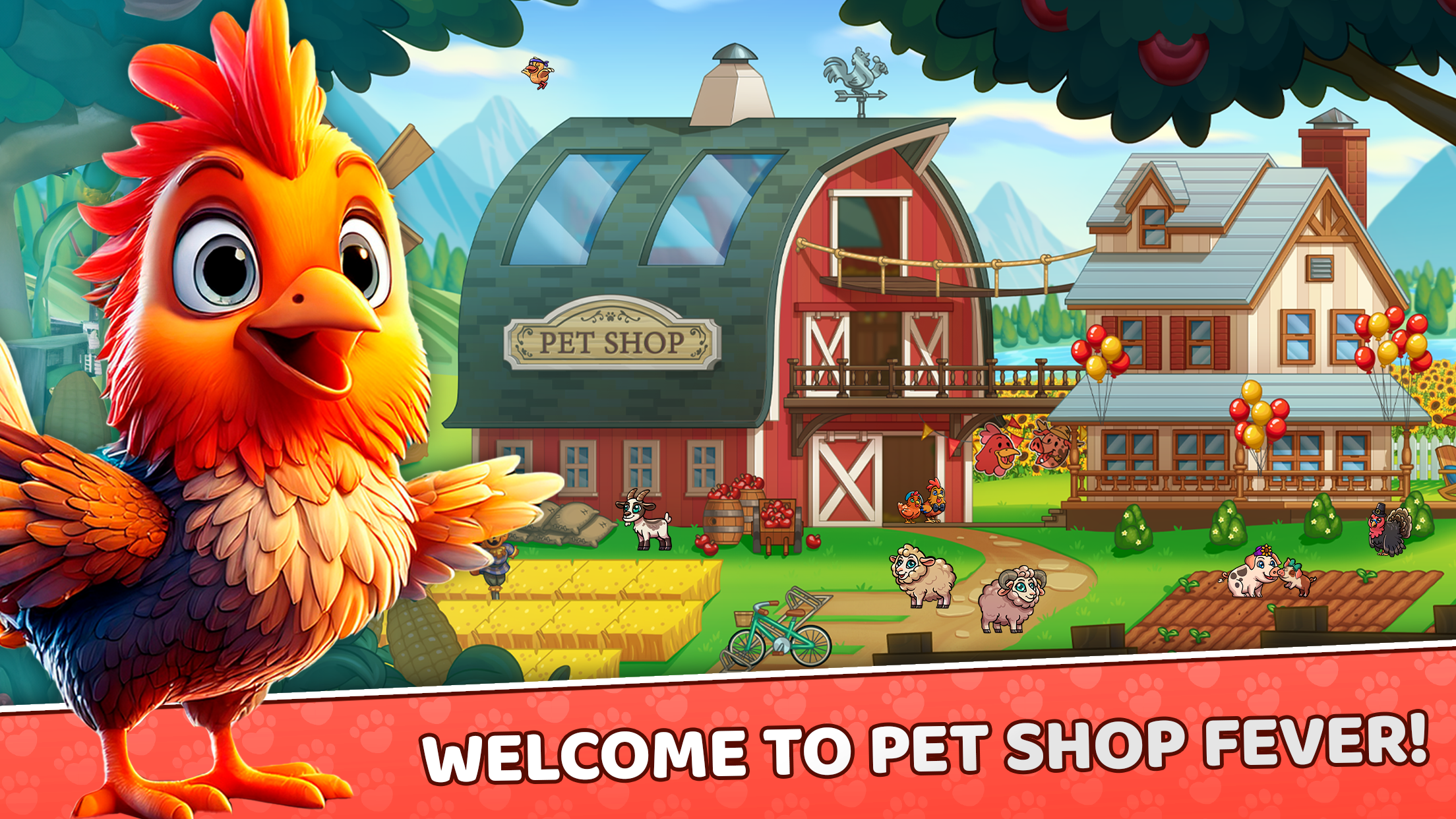 اسکرین شات 1 بازی Pet Shop Fever: Animal Hotel