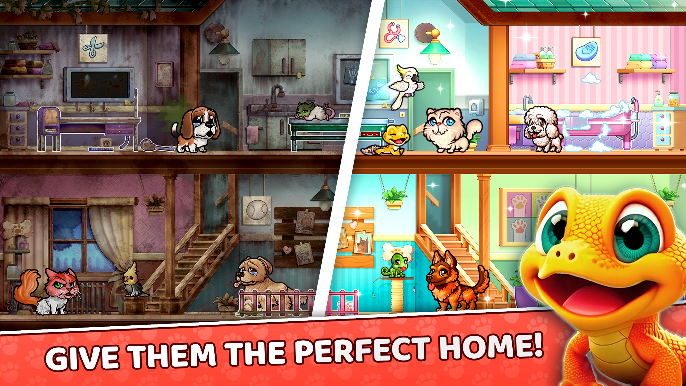اسکرین شات 5 بازی Pet Shop Fever: Animal Hotel
