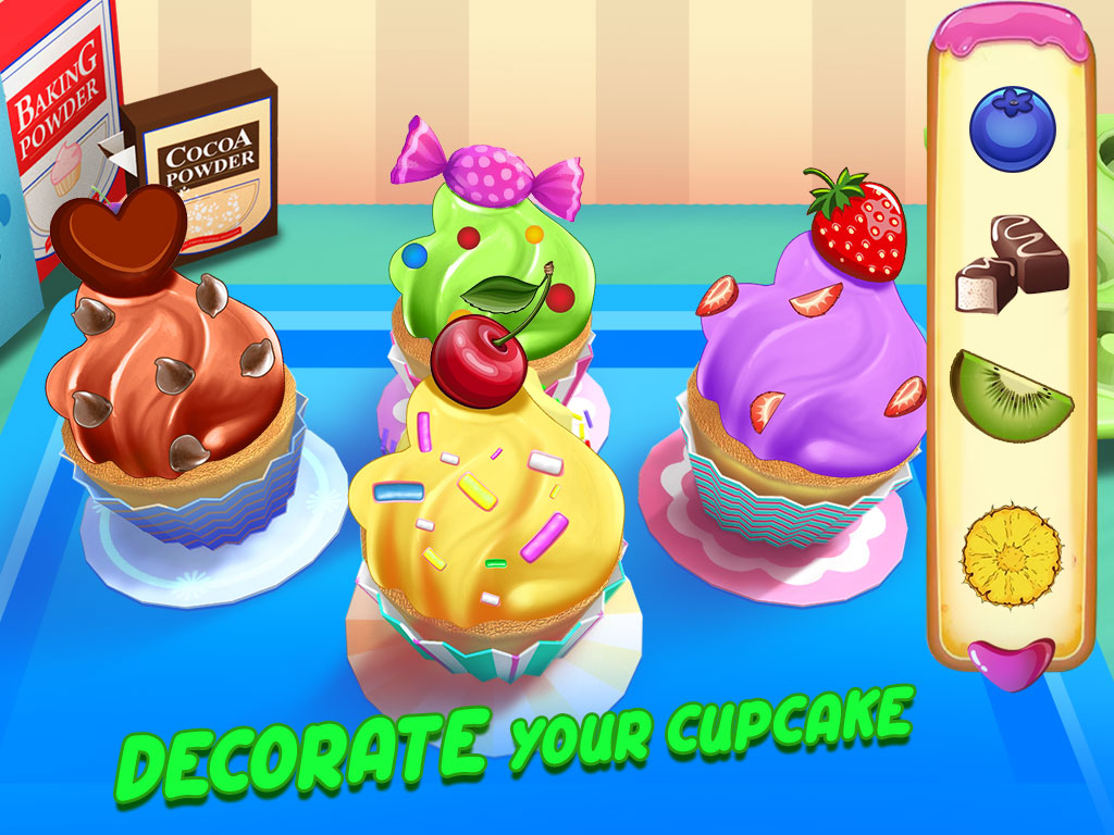 اسکرین شات 7 برنامه Cake Baking Games : Bakery 3D