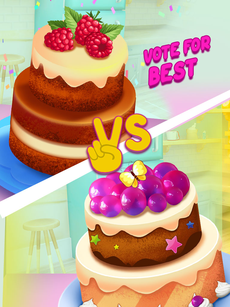 اسکرین شات 8 برنامه Cake Baking Games : Bakery 3D