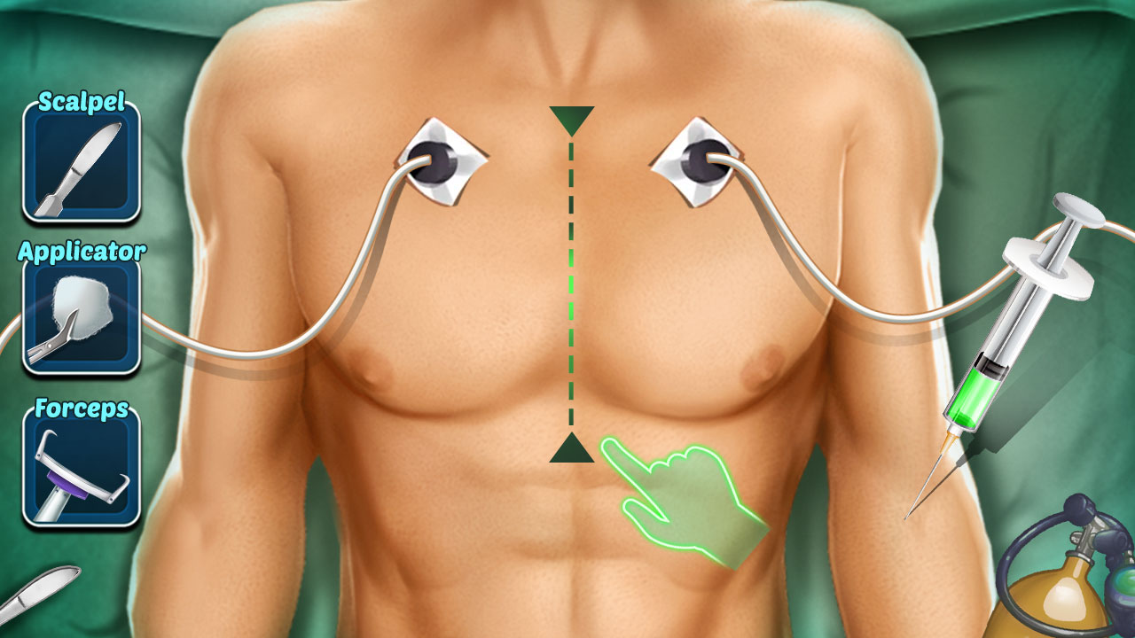 اسکرین شات 2 برنامه Surgery Doctor Simulator Games