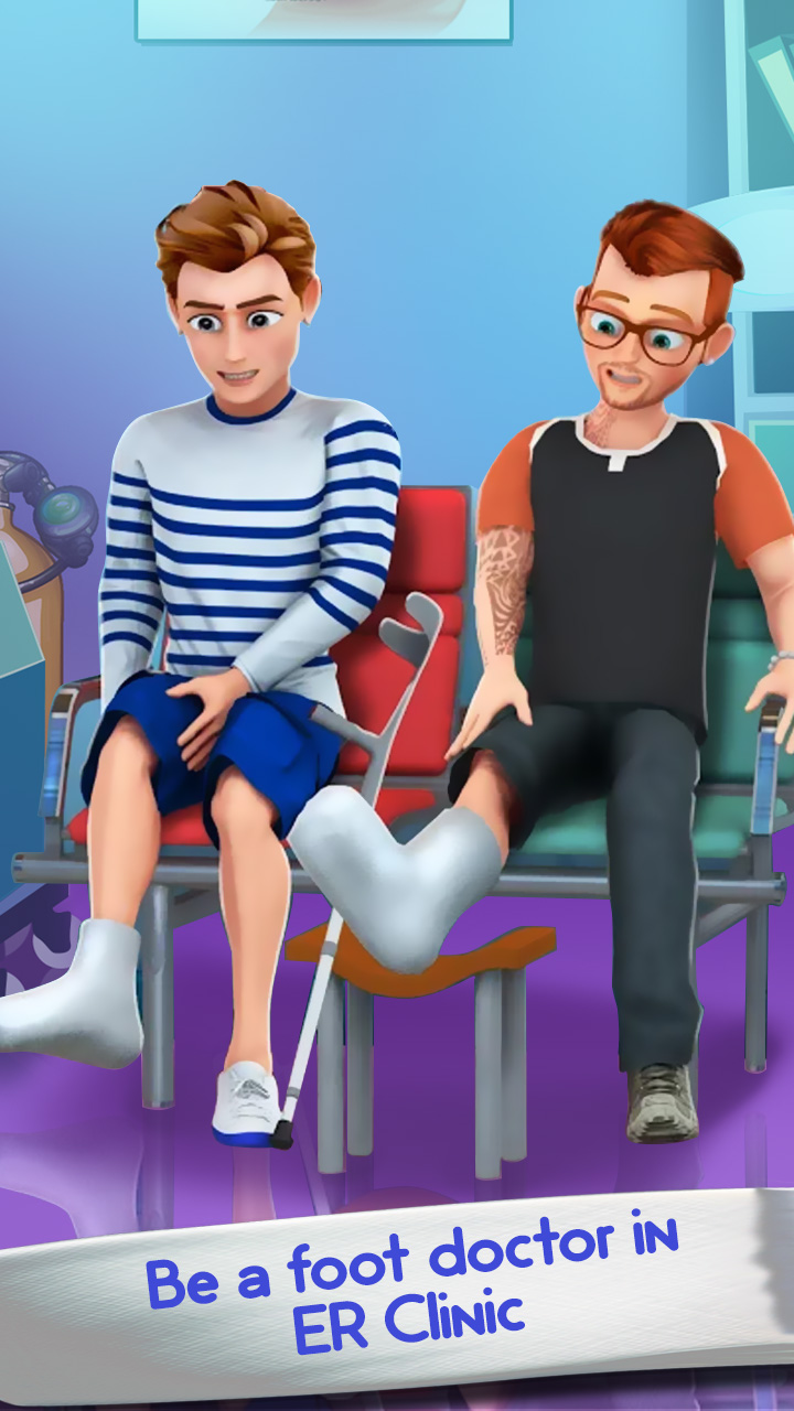 اسکرین شات 7 بازی Foot Care Offline Doctor Games