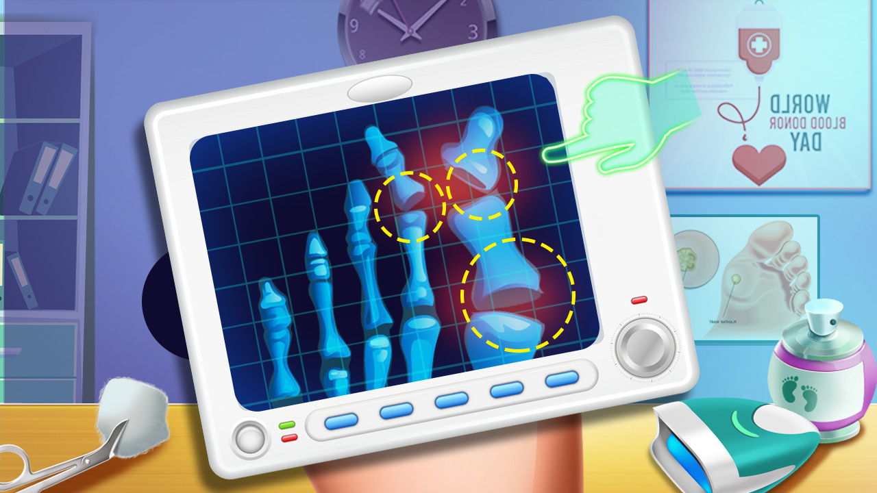 اسکرین شات 4 بازی Foot Care Offline Doctor Games