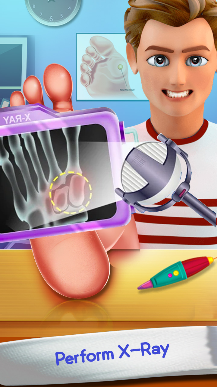 اسکرین شات 3 بازی Foot Care Offline Doctor Games