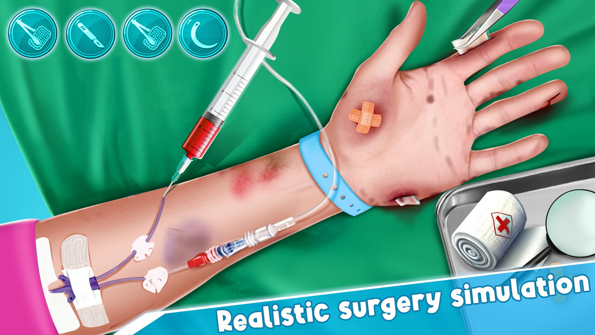 اسکرین شات 1 بازی Surgery Offline Doctor Games