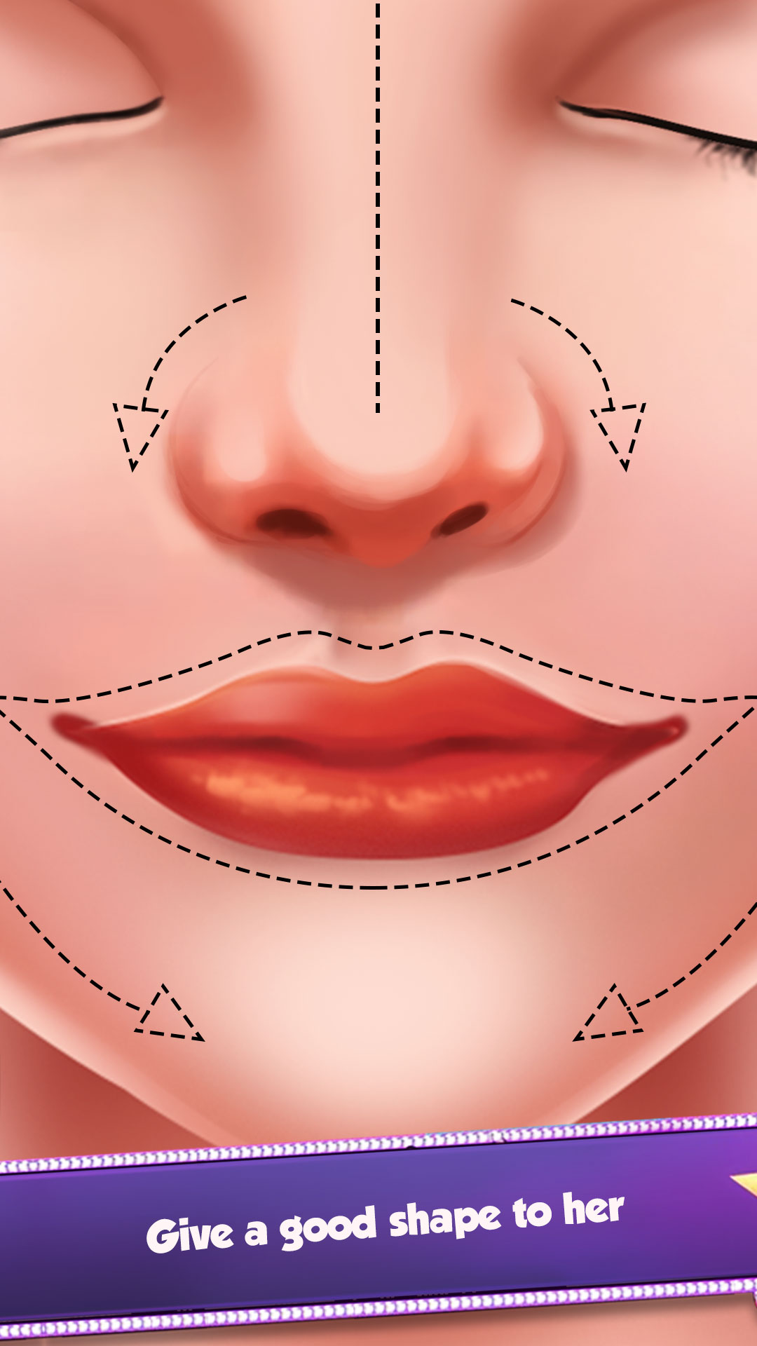 اسکرین شات 1 برنامه Plastic Surgery Doctor Game 3D