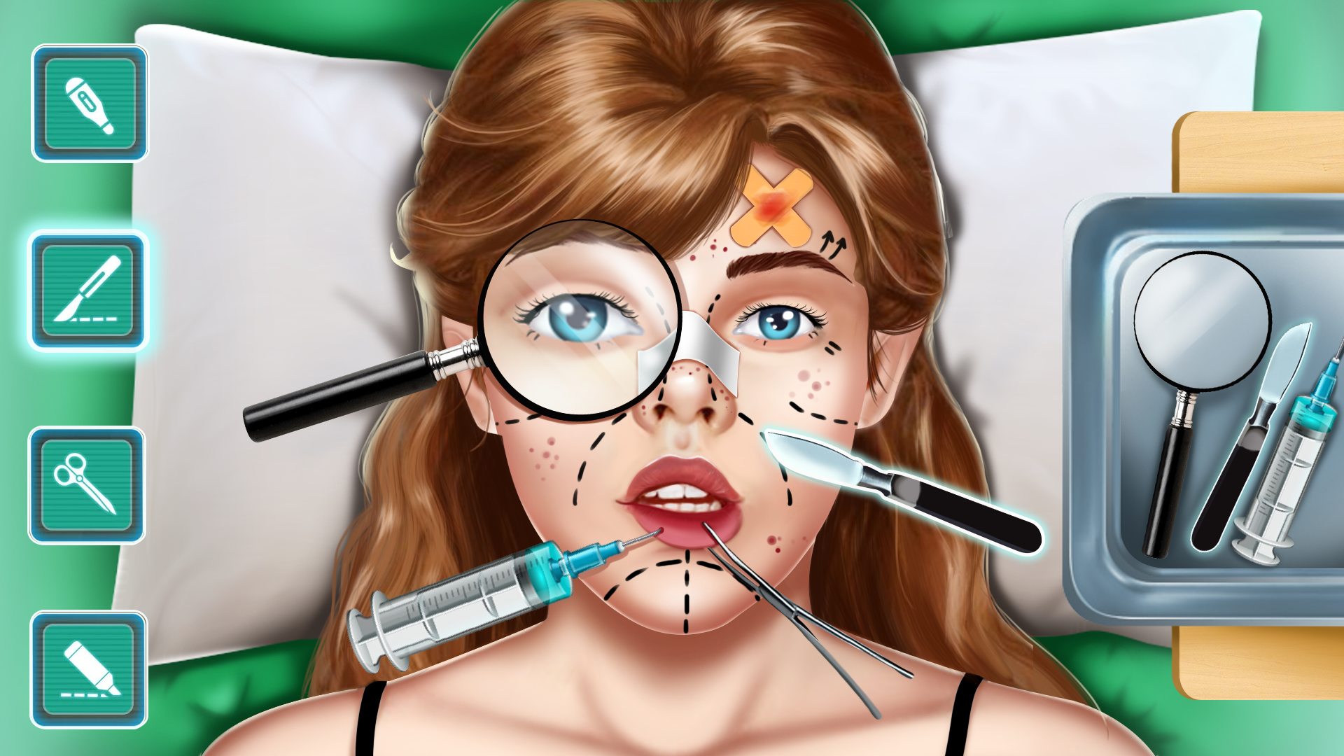 اسکرین شات 1 بازی Plastic Surgery Doctor Games