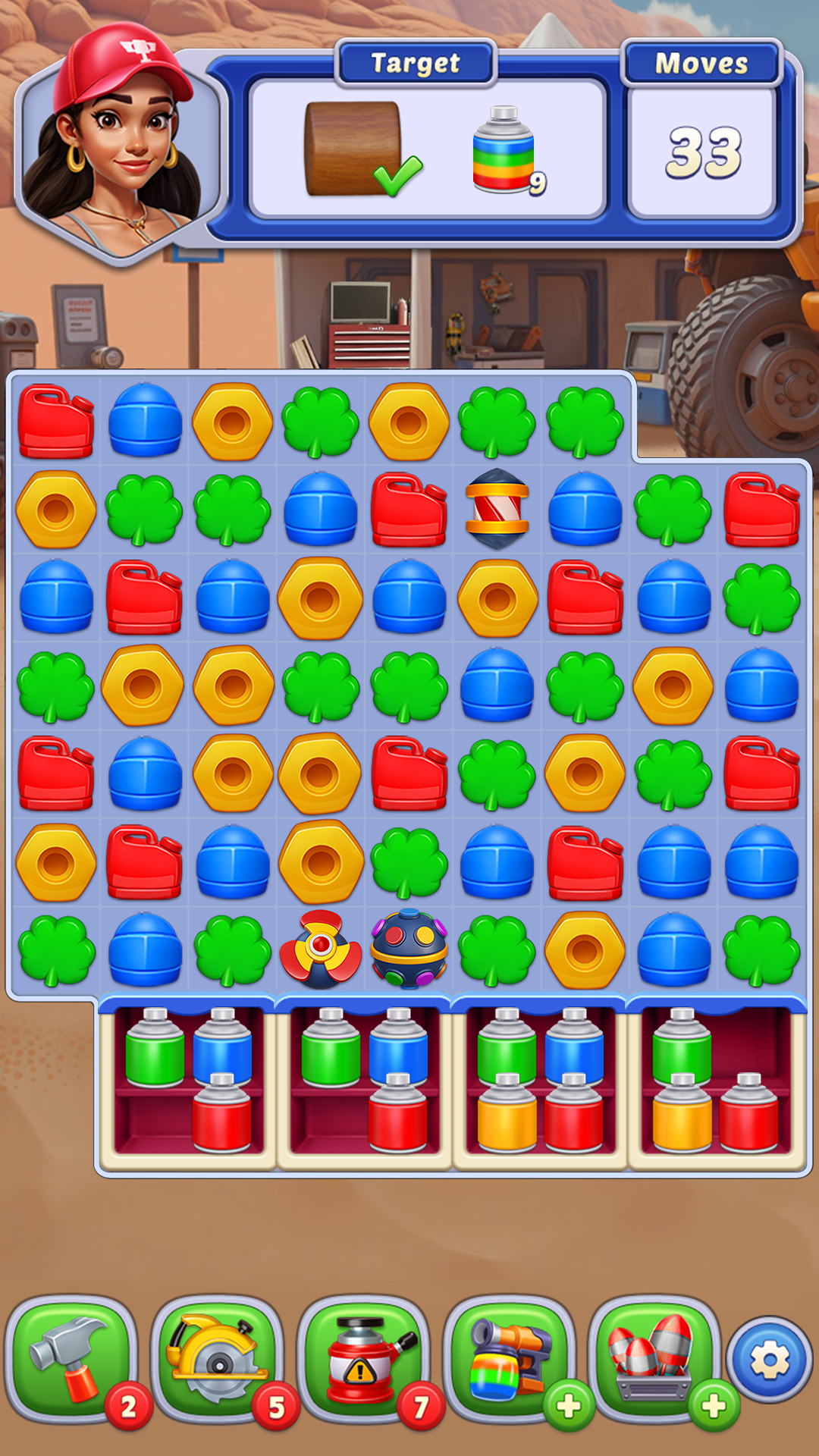 اسکرین شات 1 بازی Car Match - Puzzle Master