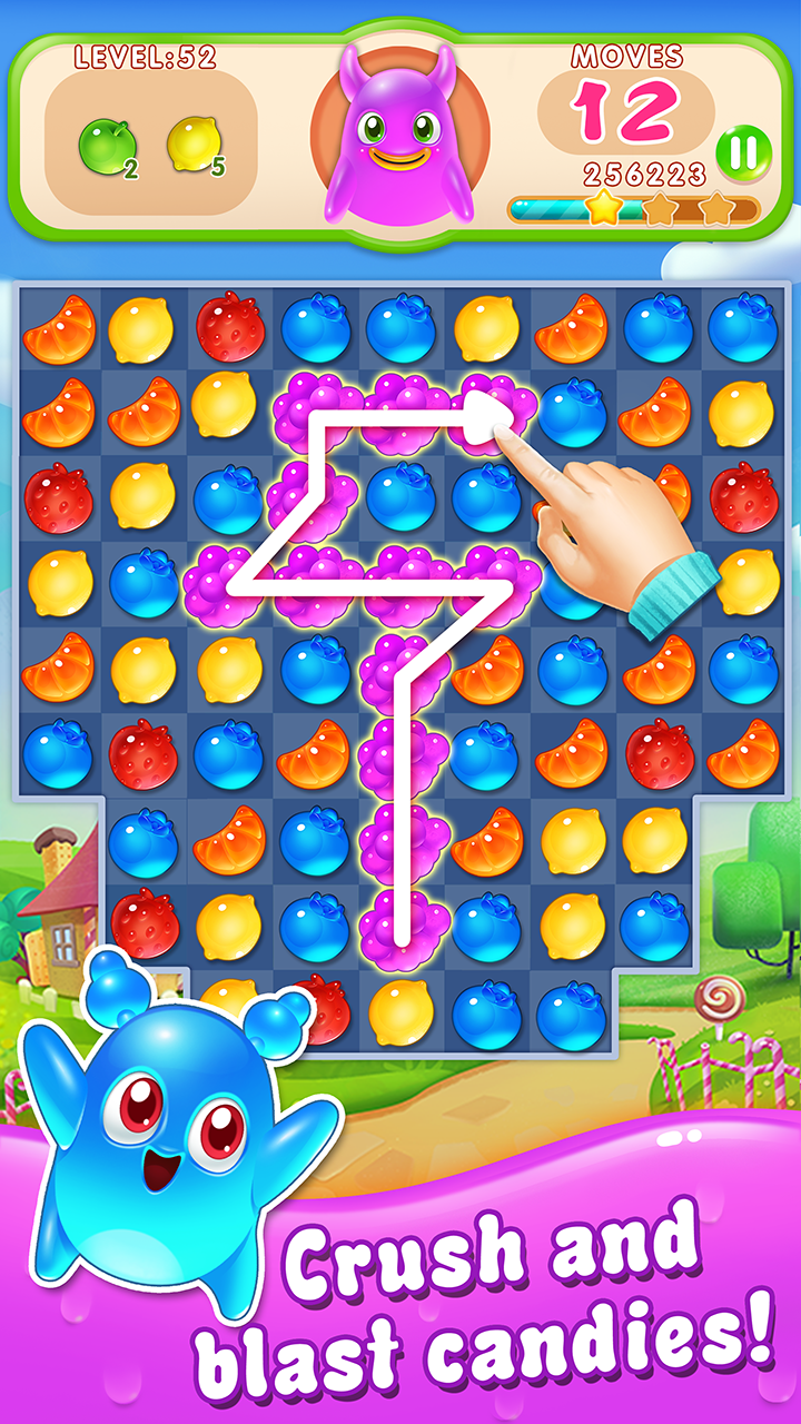 اسکرین شات 3 بازی Fruit Candy Blast