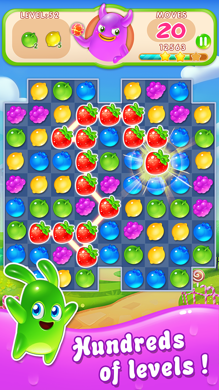 اسکرین شات 1 بازی Fruit Candy Blast