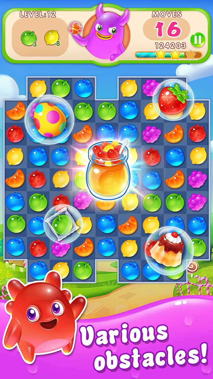 اسکرین شات 2 بازی Fruit Candy Blast