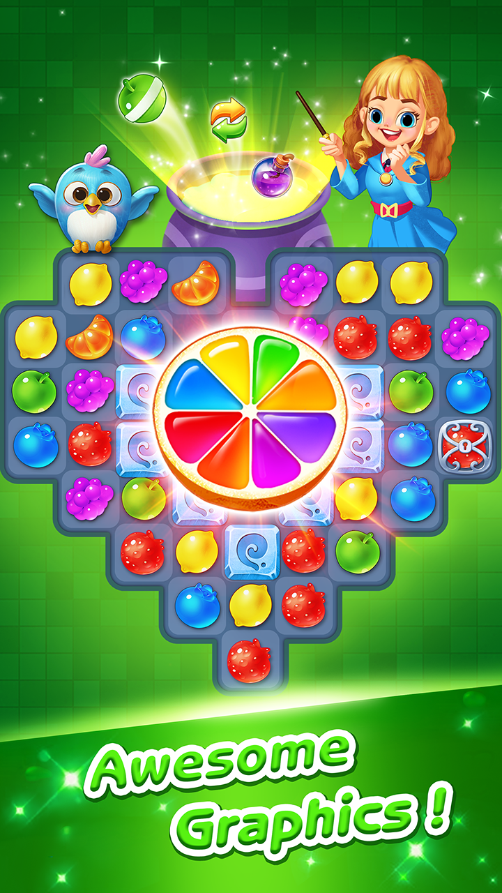اسکرین شات 5 بازی Fruit Candy Magic