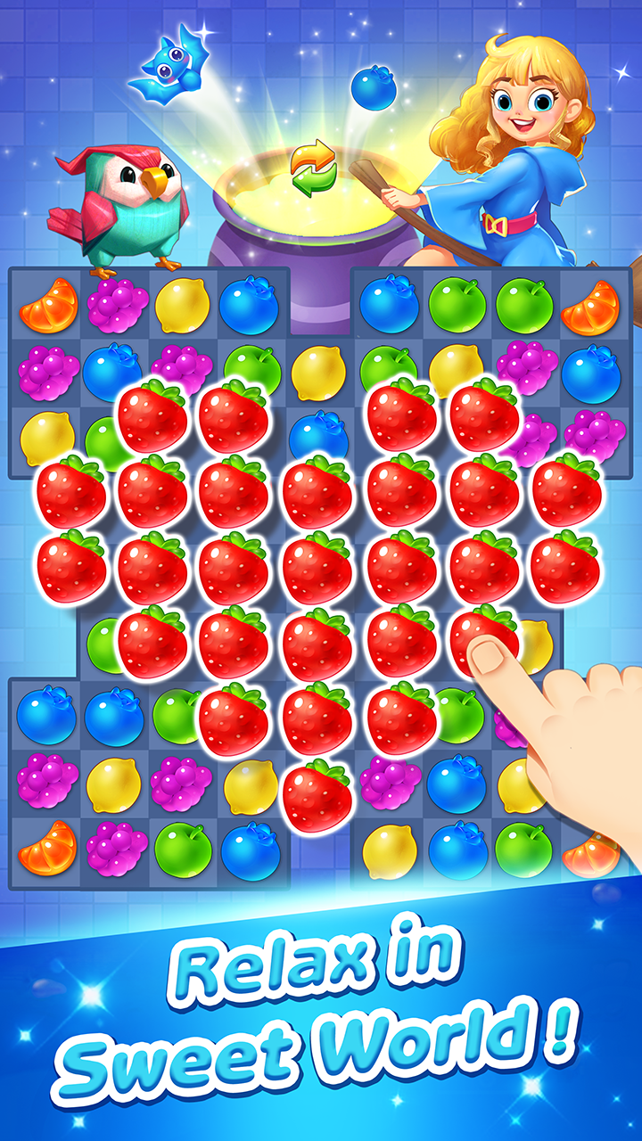اسکرین شات 1 بازی Fruit Candy Magic