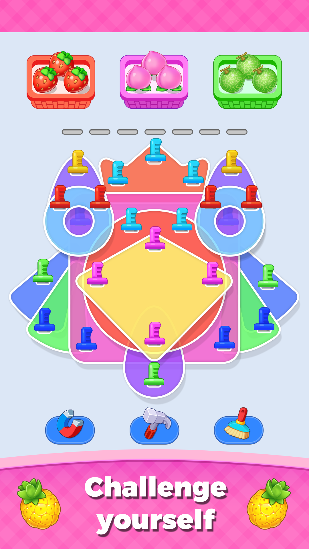 اسکرین شات 4 بازی Knife Blast - Jam Puzzle