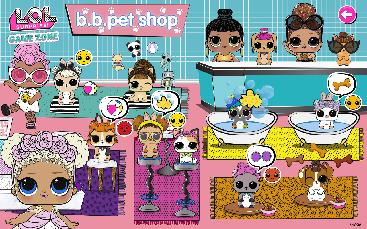 اسکرین شات 4 بازی L.O.L. Surprise! Game Zone