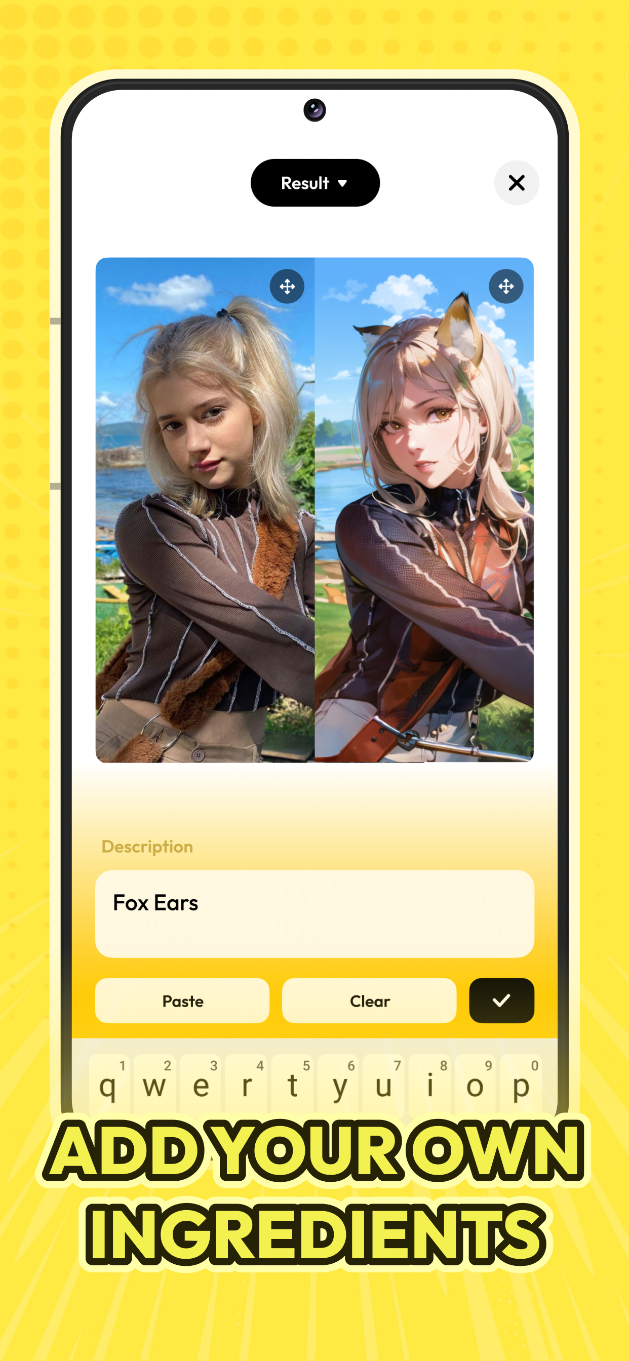 اسکرین شات 4 برنامه AI Anime Filter - Anime AI