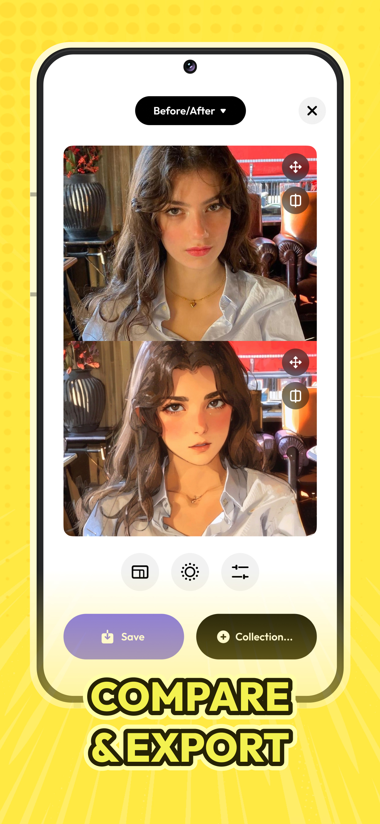 اسکرین شات 6 برنامه AI Anime Filter - Anime AI