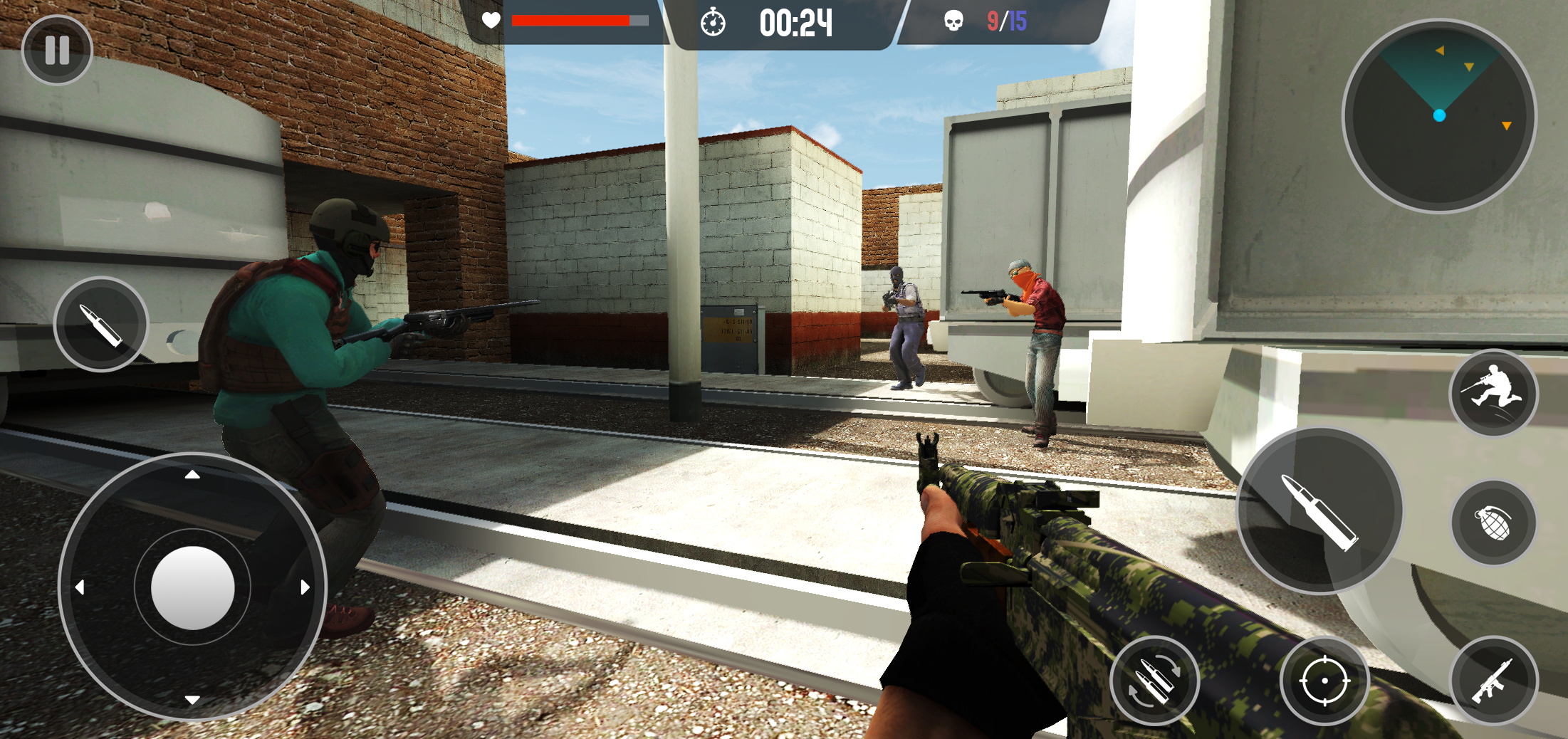 اسکرین شات 3 بازی Target Ops - FPS Shooting Game