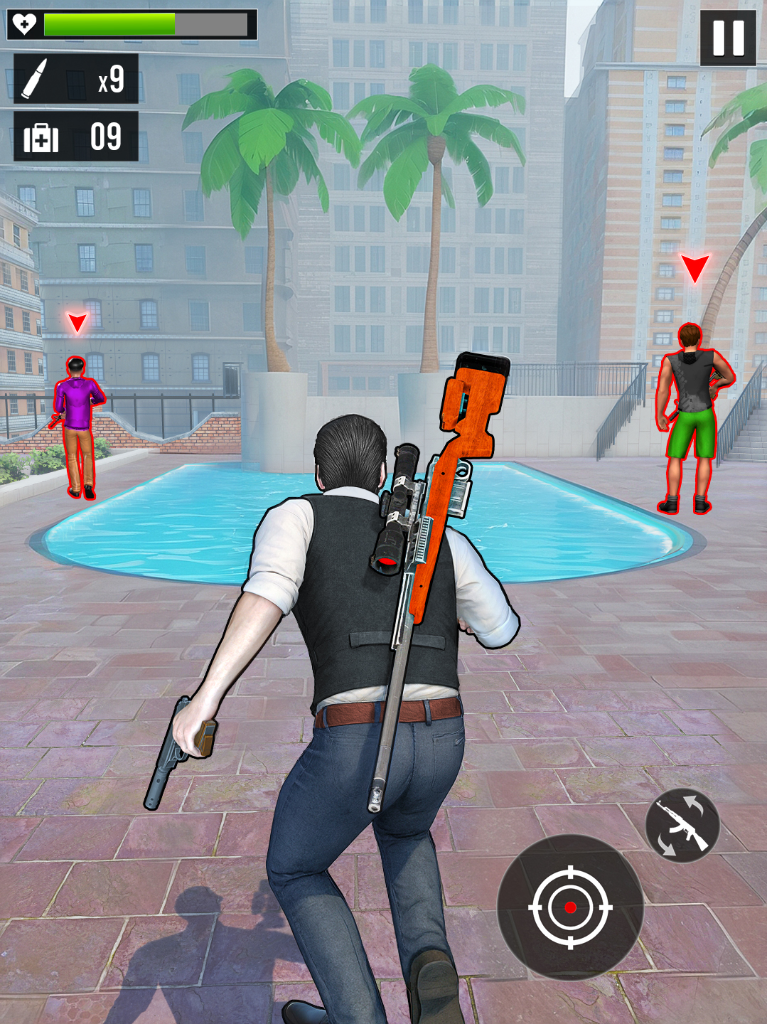 اسکرین شات 5 بازی Elite Agent Shooting Game