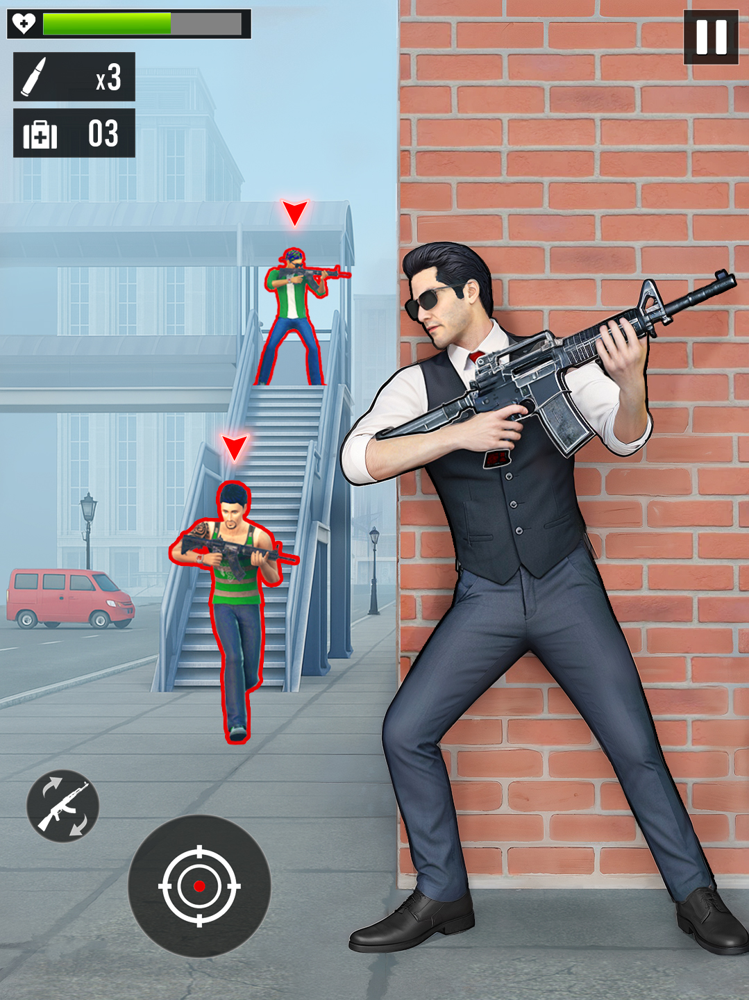 اسکرین شات 4 بازی Elite Agent Shooting Game