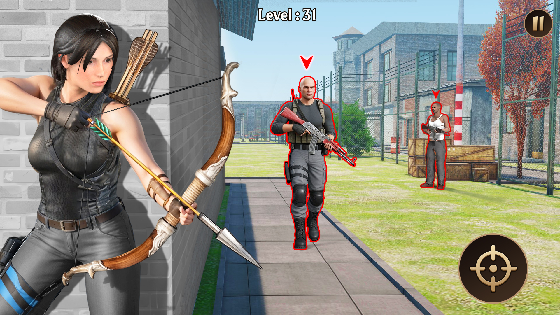 اسکرین شات 3 بازی Archer Assassin Shooting Game