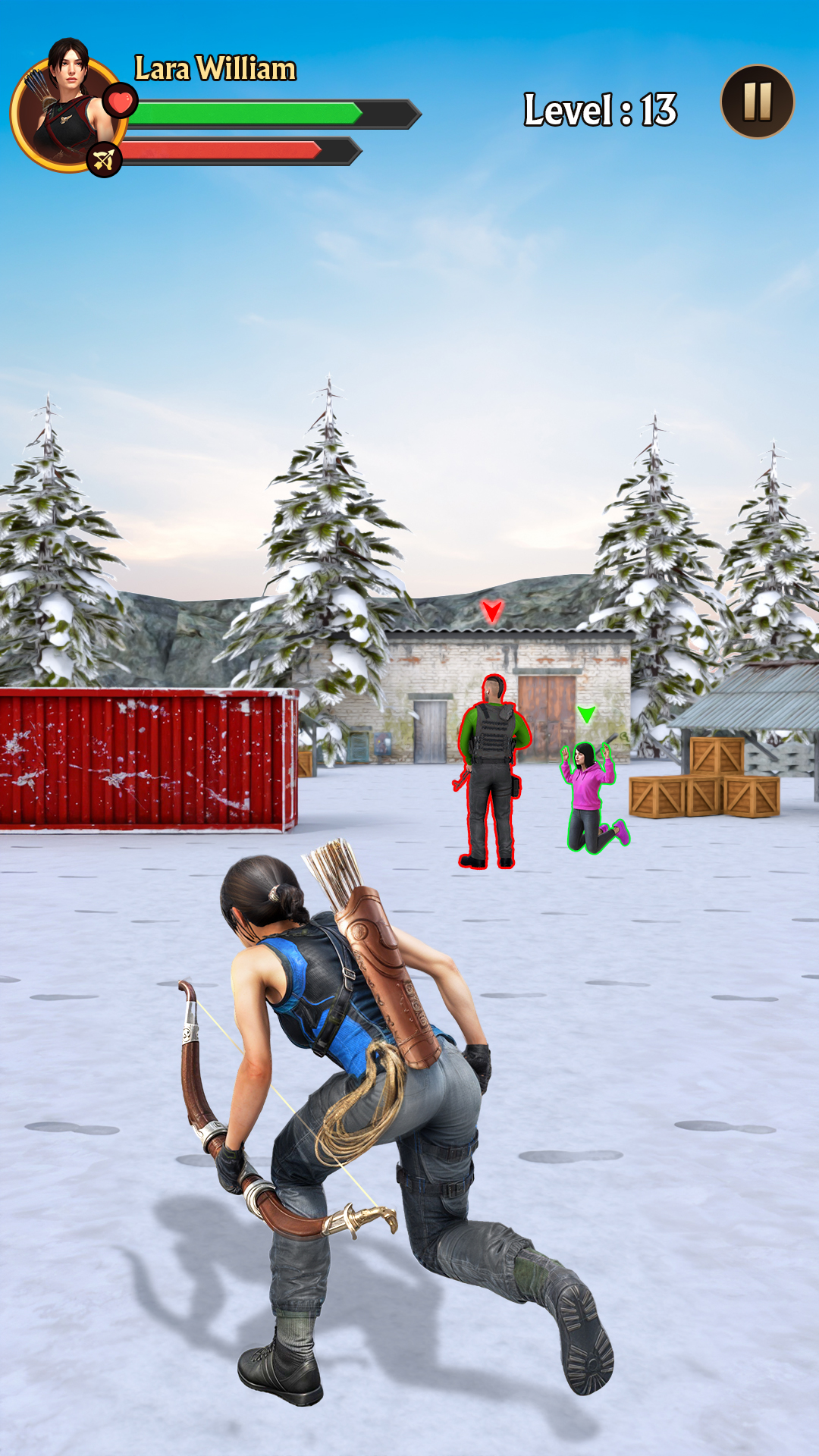 اسکرین شات 7 بازی Archer Assassin Shooting Game