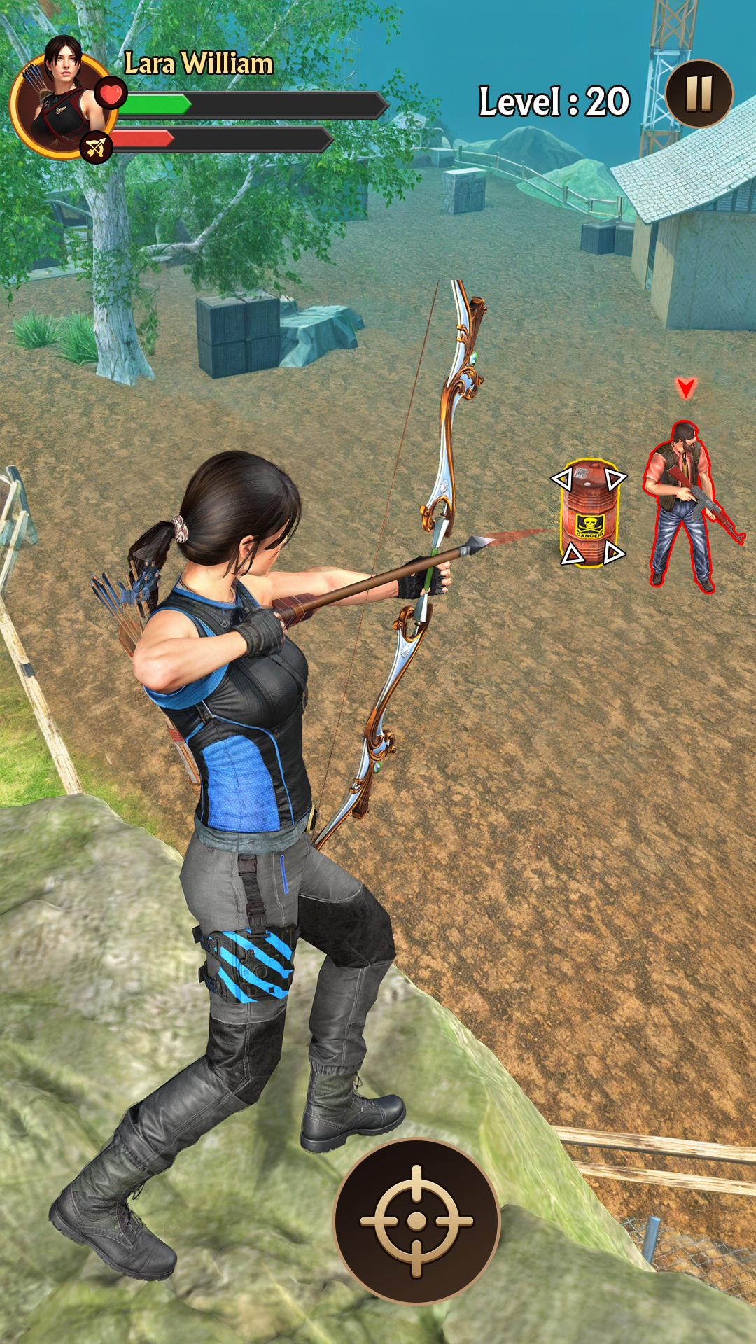 اسکرین شات 4 بازی Archer Assassin Shooting Game