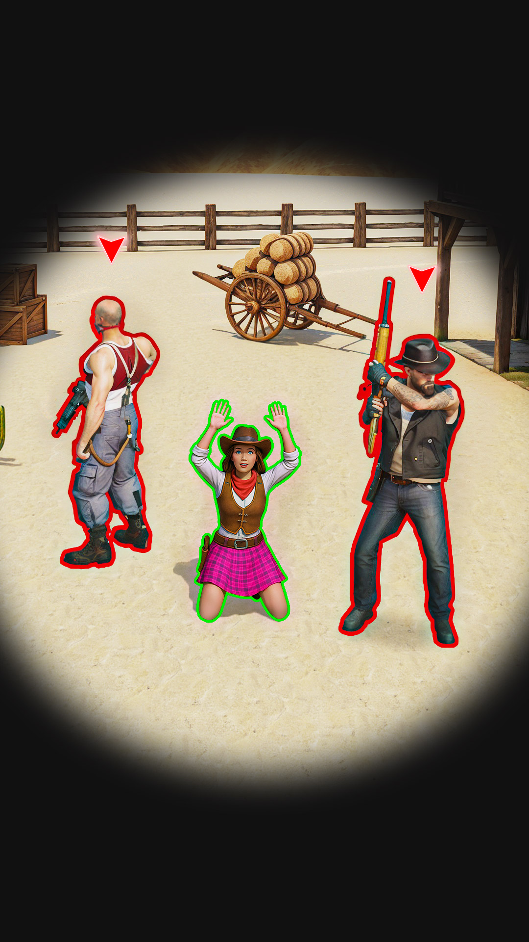 اسکرین شات 3 بازی Wild West: Sniper Gun Games