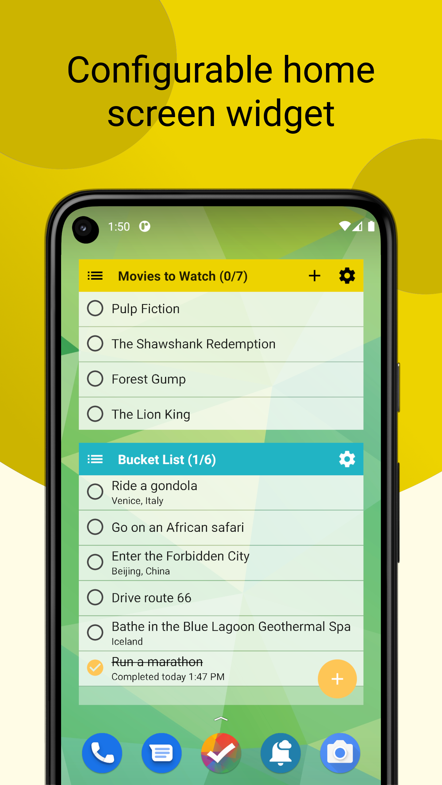 اسکرین شات 8 برنامه Tasks: To Do List & Reminders