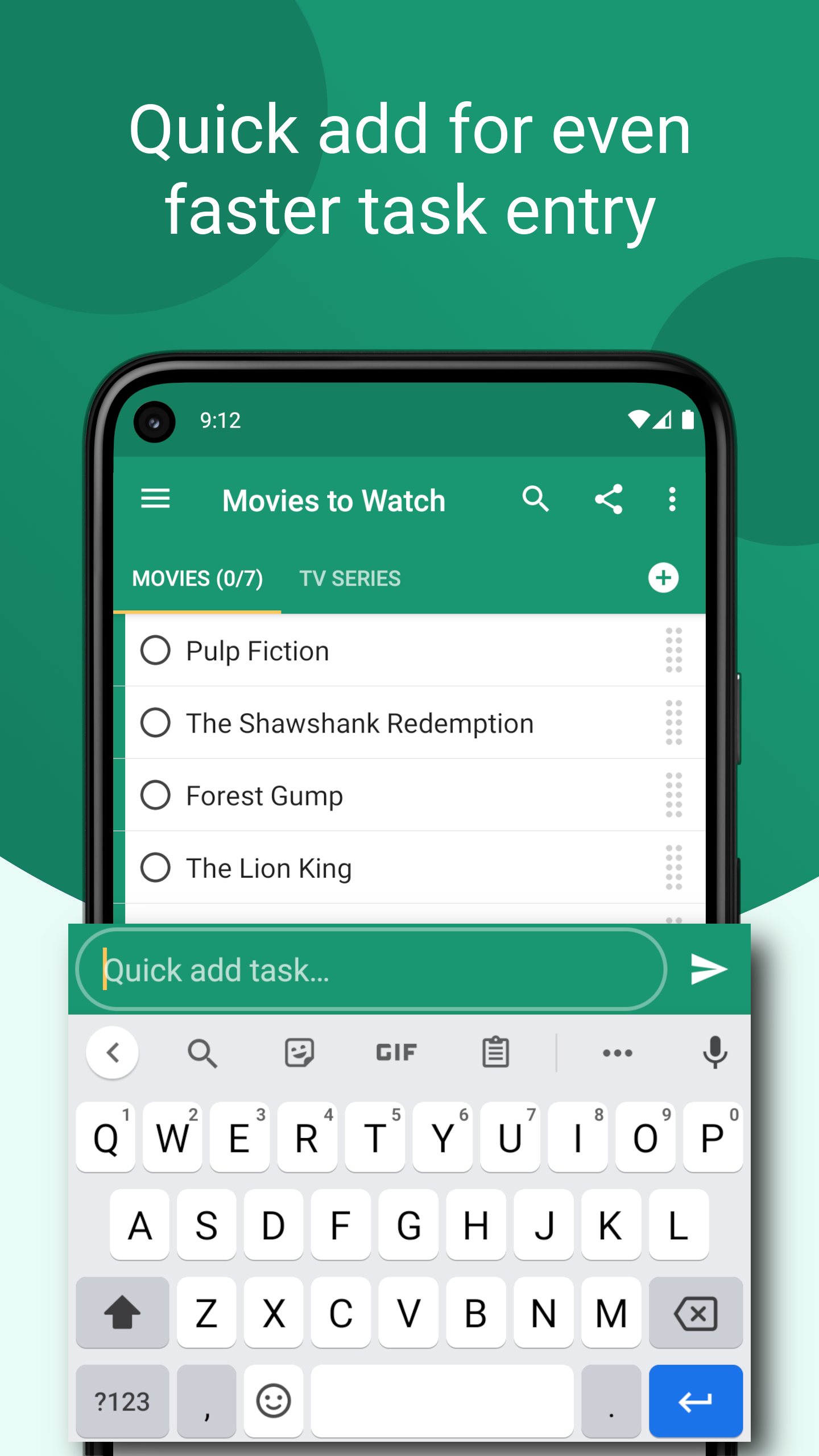اسکرین شات 3 برنامه Tasks: To Do List & Reminders