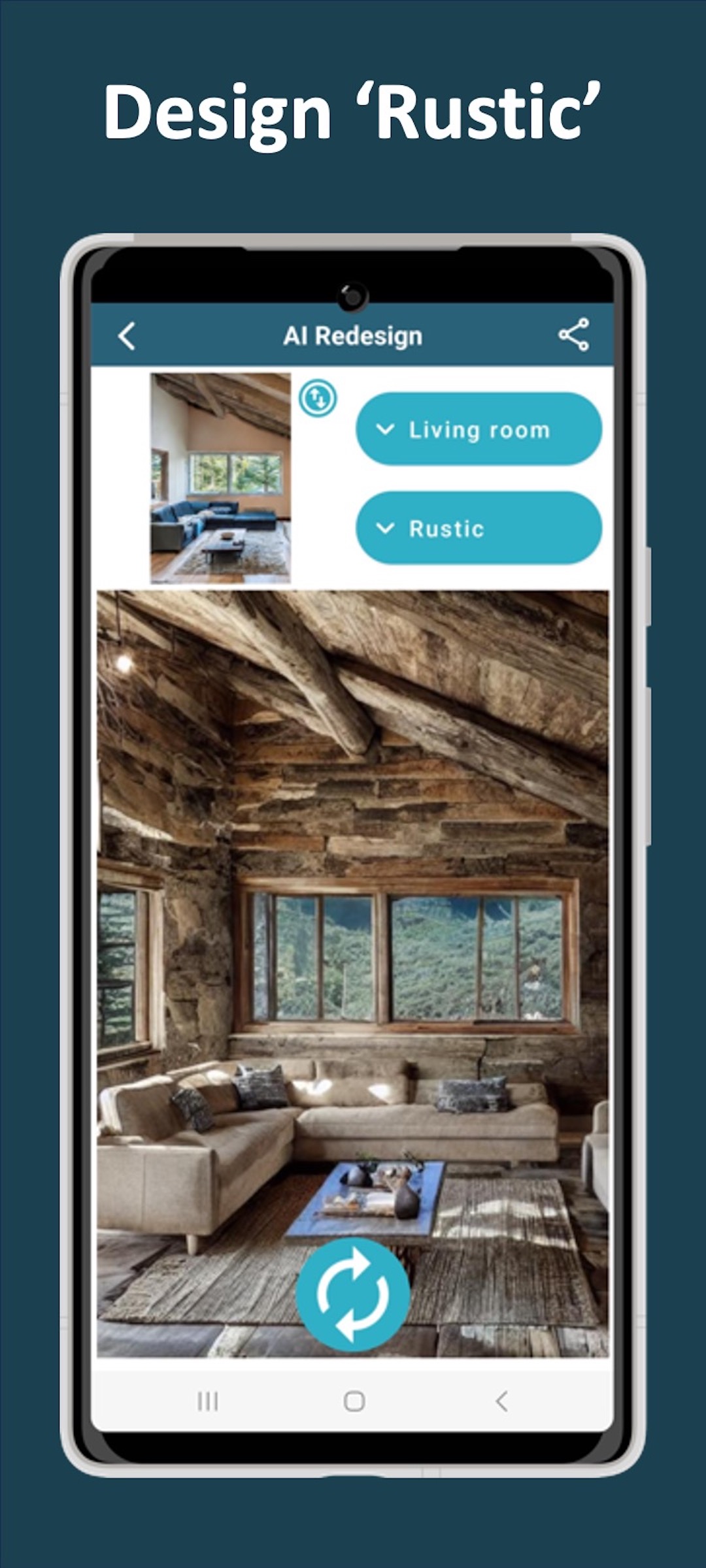 اسکرین شات 5 برنامه AI Redesign - Home Design
