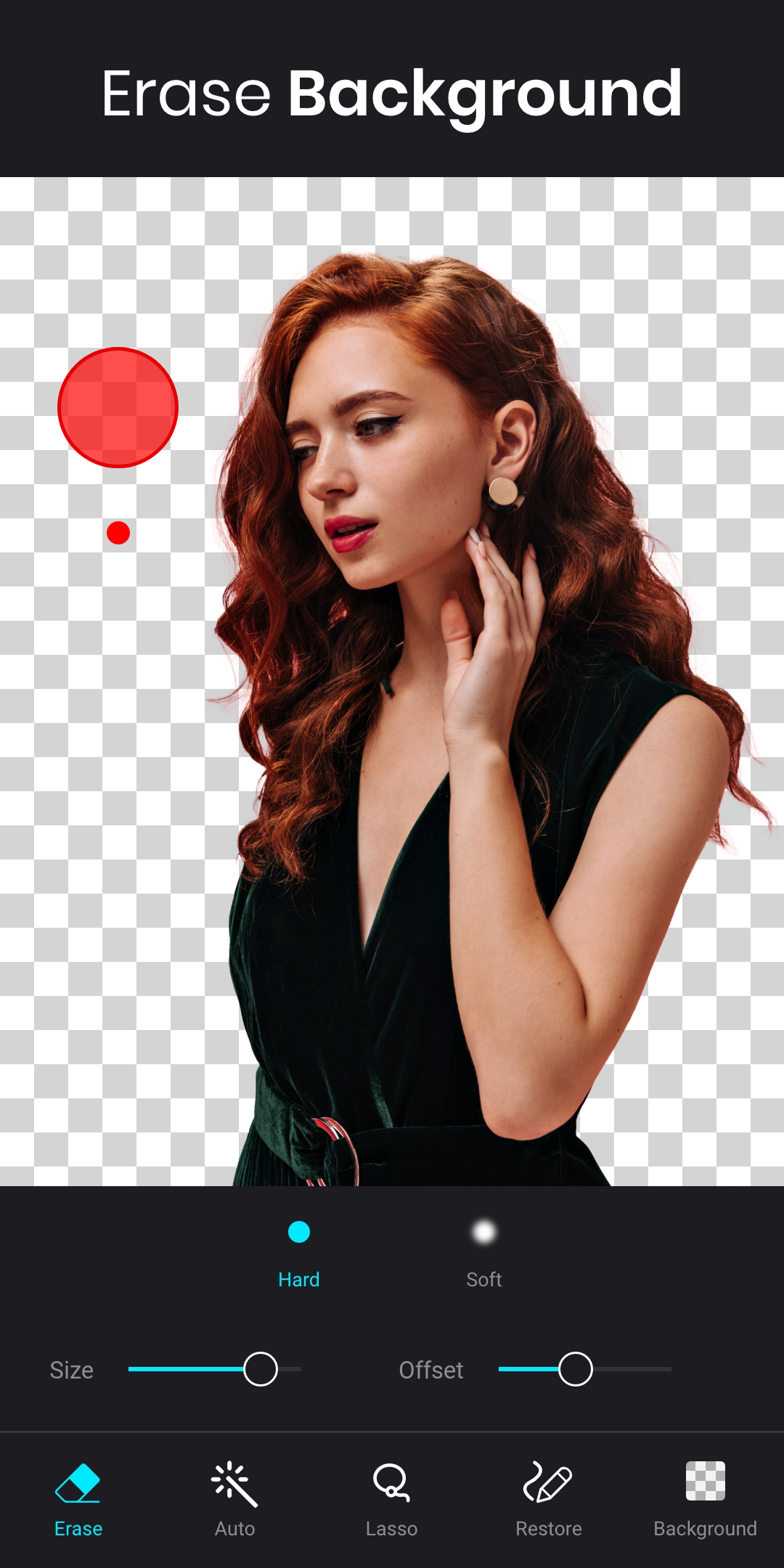 اسکرین شات 1 برنامه Photo Background Eraser App
