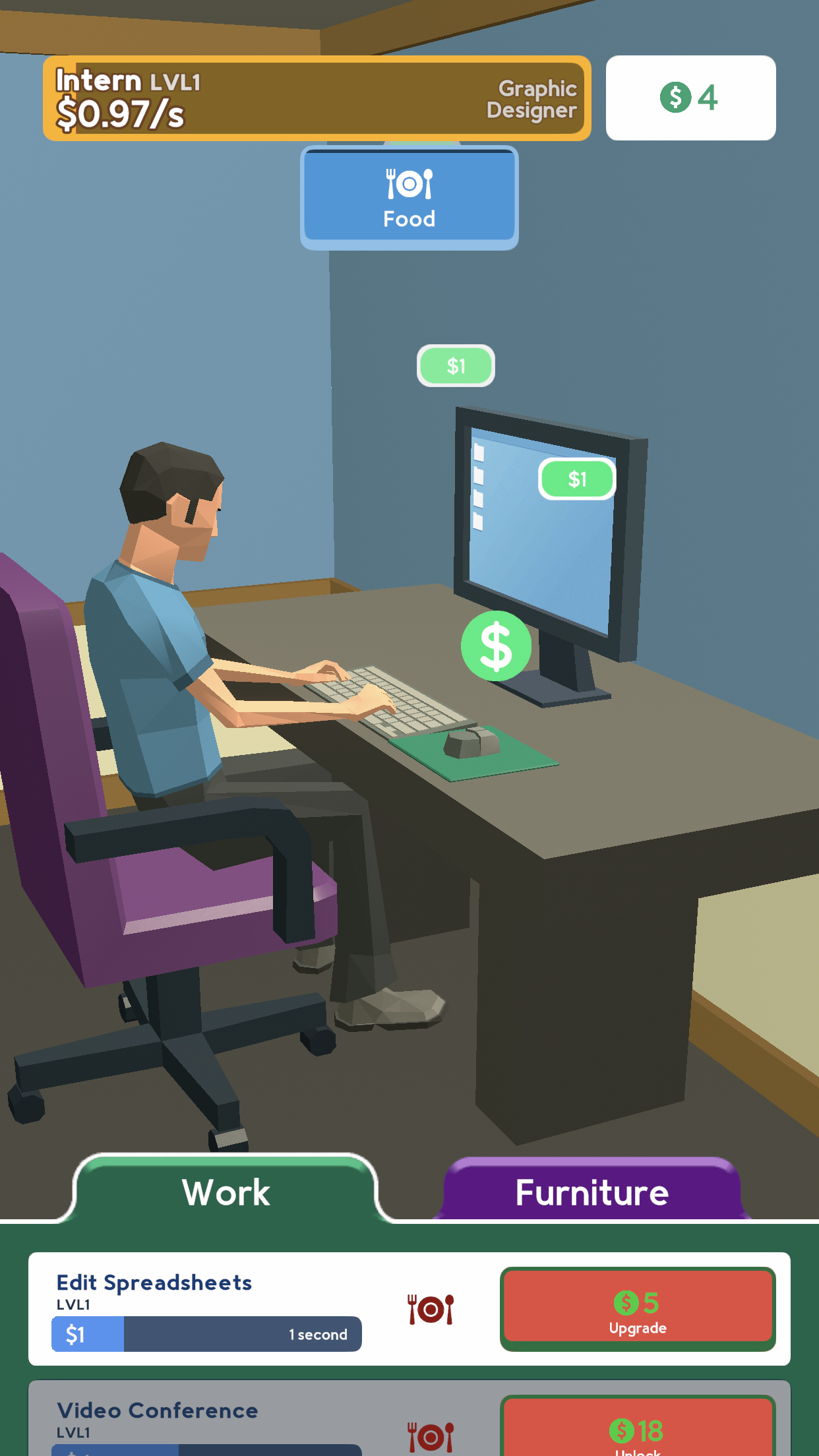 اسکرین شات 1 بازی Work From Home 3D