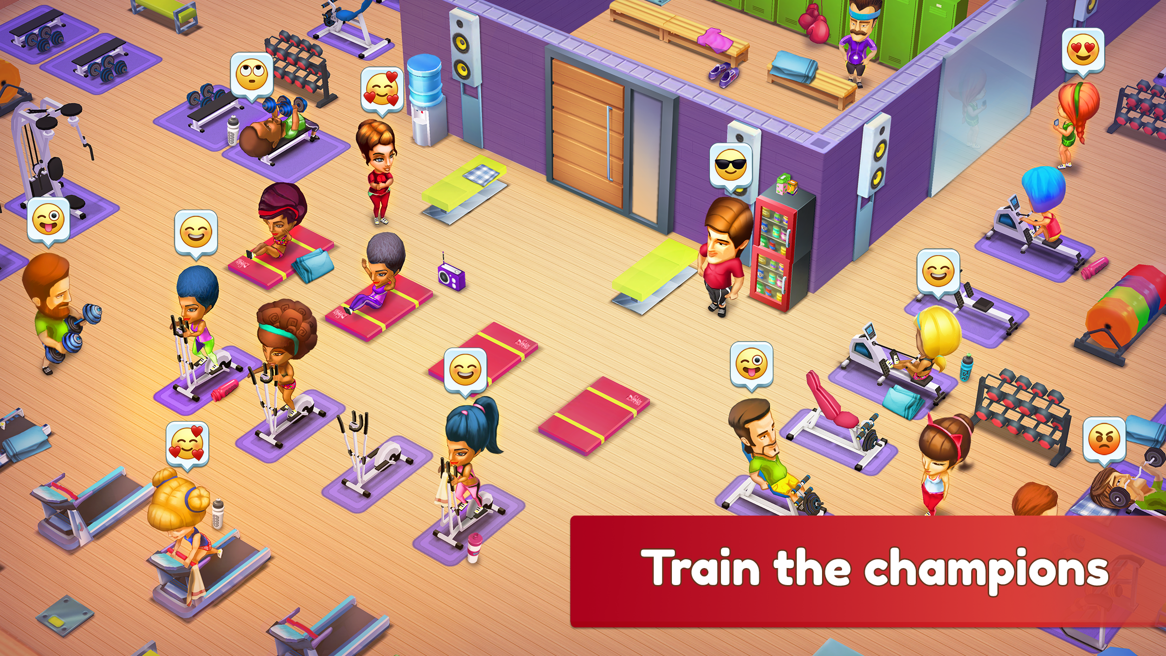 اسکرین شات 2 بازی My Gym: Fitness Studio Manager
