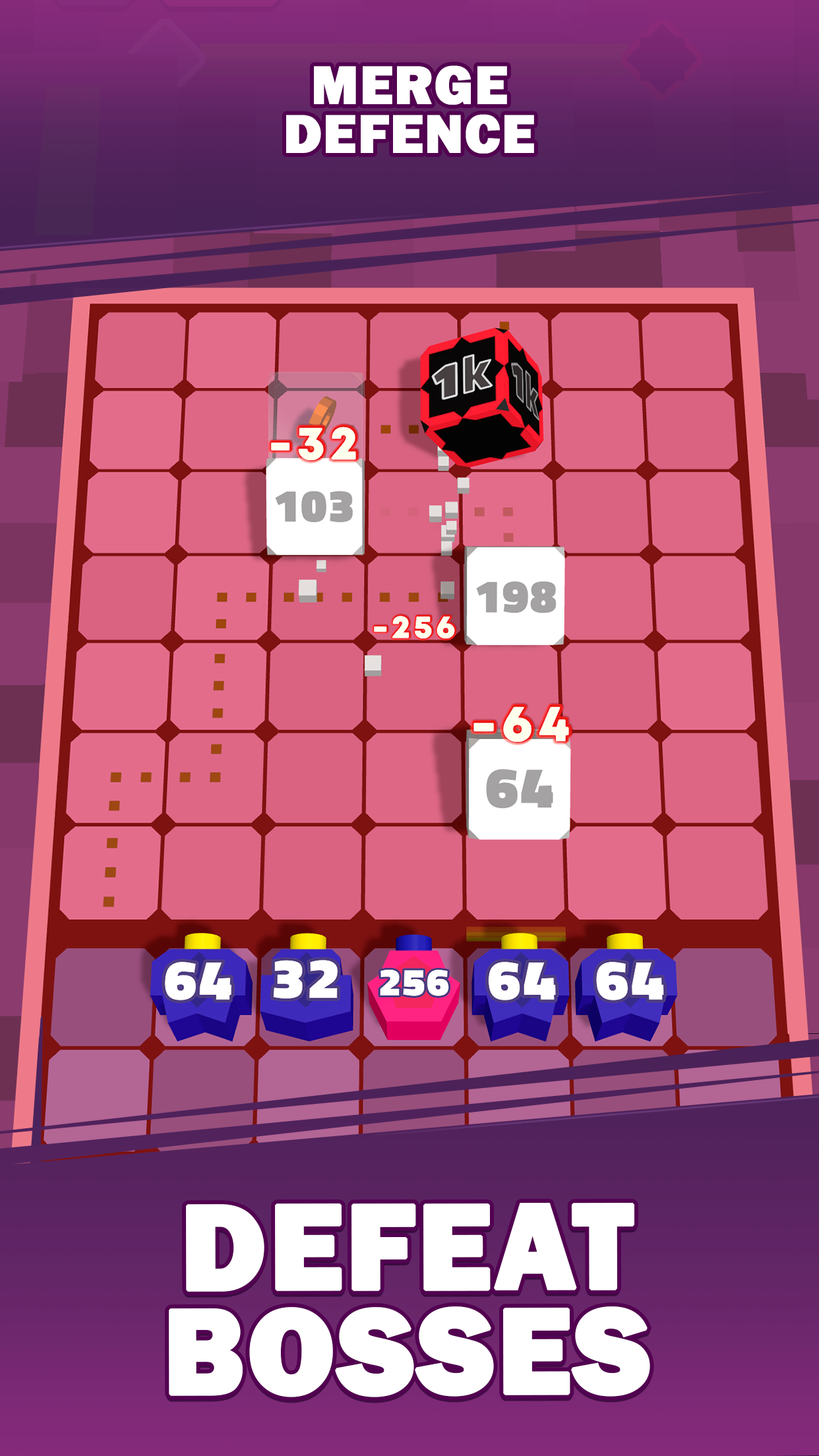 اسکرین شات 3 بازی Merge Defense 3D