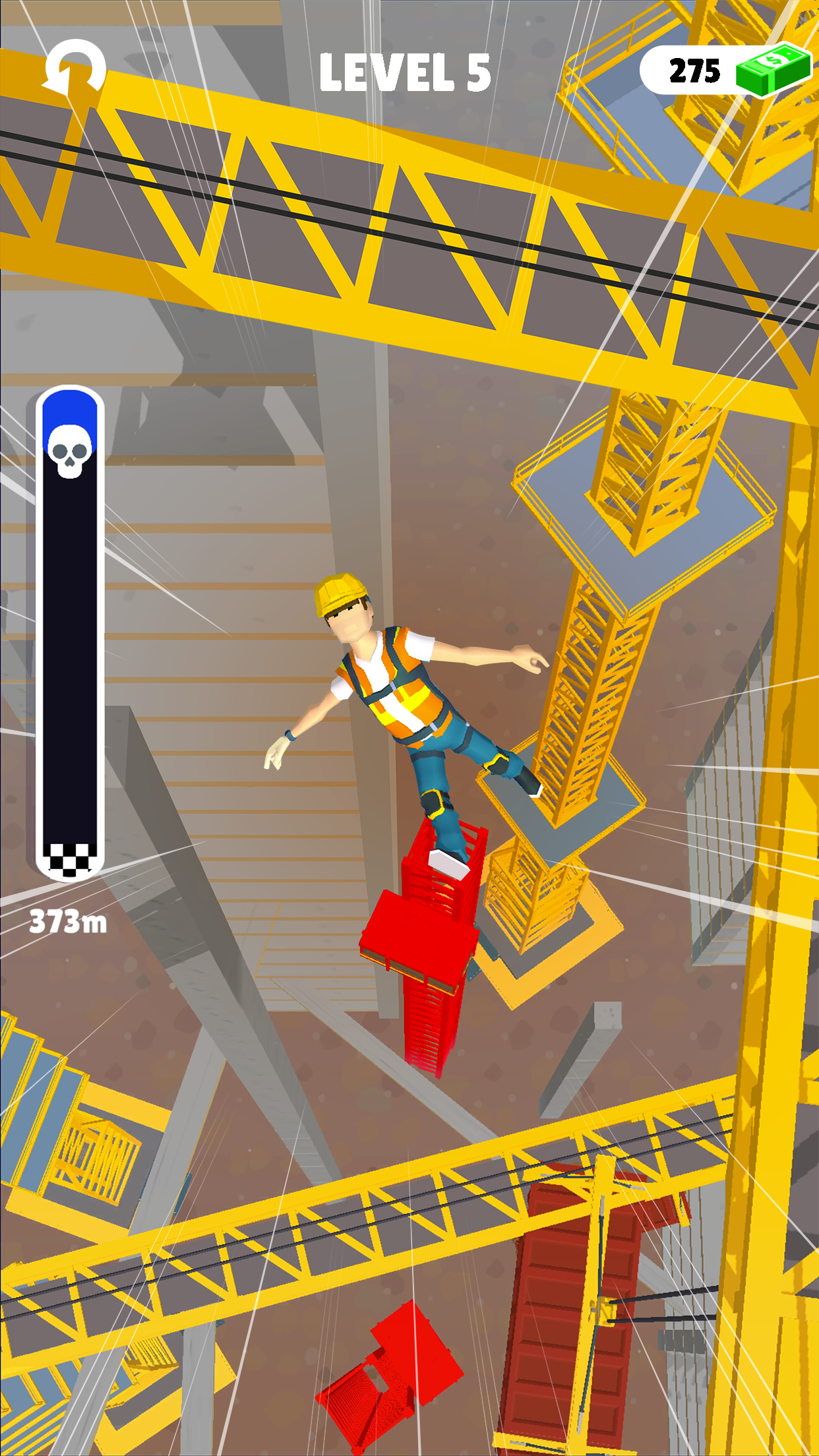 اسکرین شات 2 بازی Ragdoll Fall: Break the Bones!