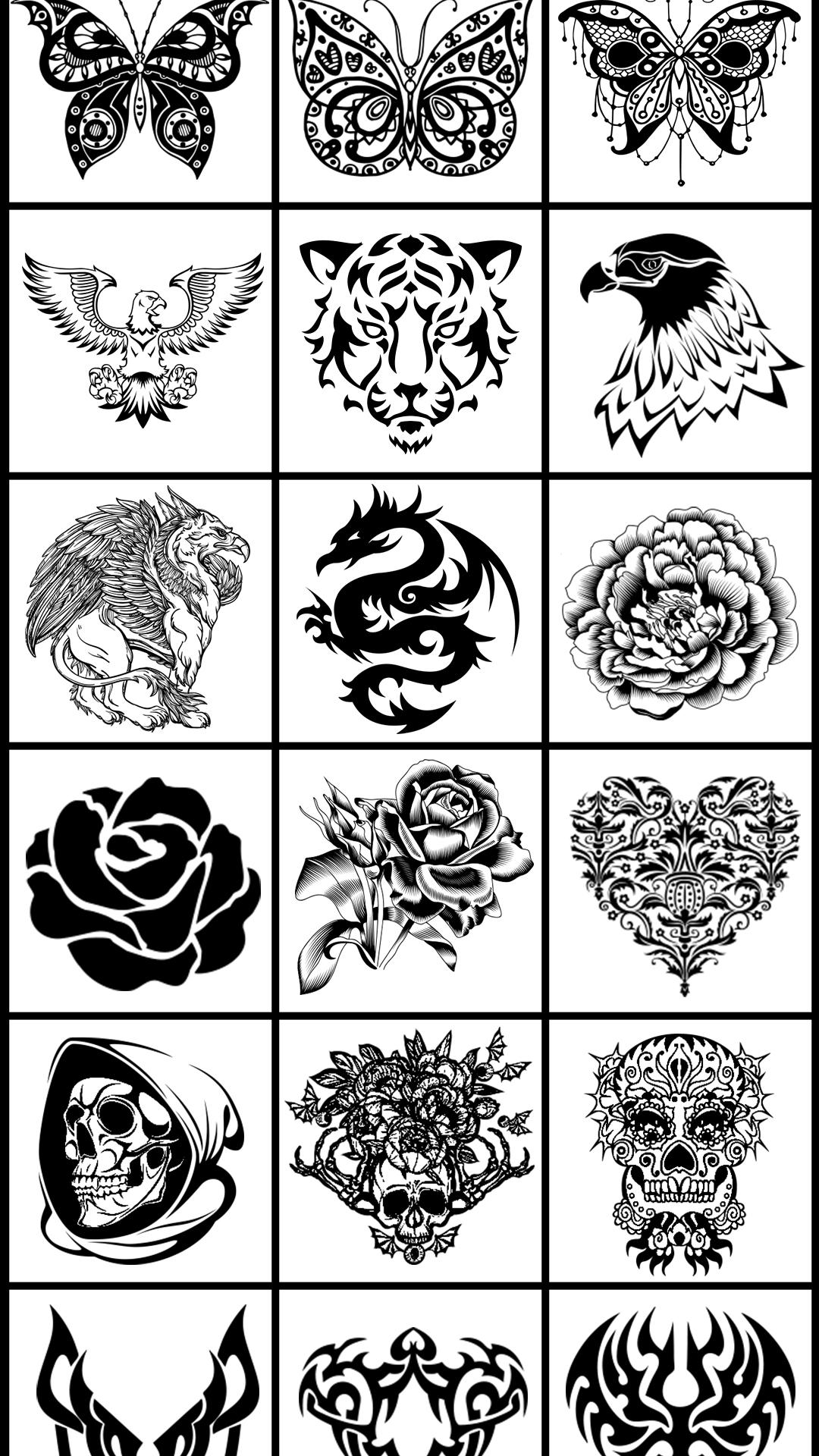 اسکرین شات 4 برنامه Tattoo Maker