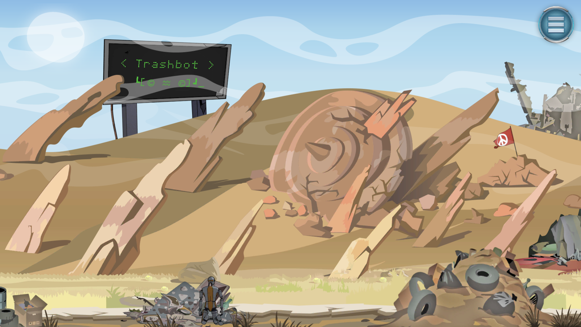 اسکرین شات 1 بازی Trashbot: Robots Constructor