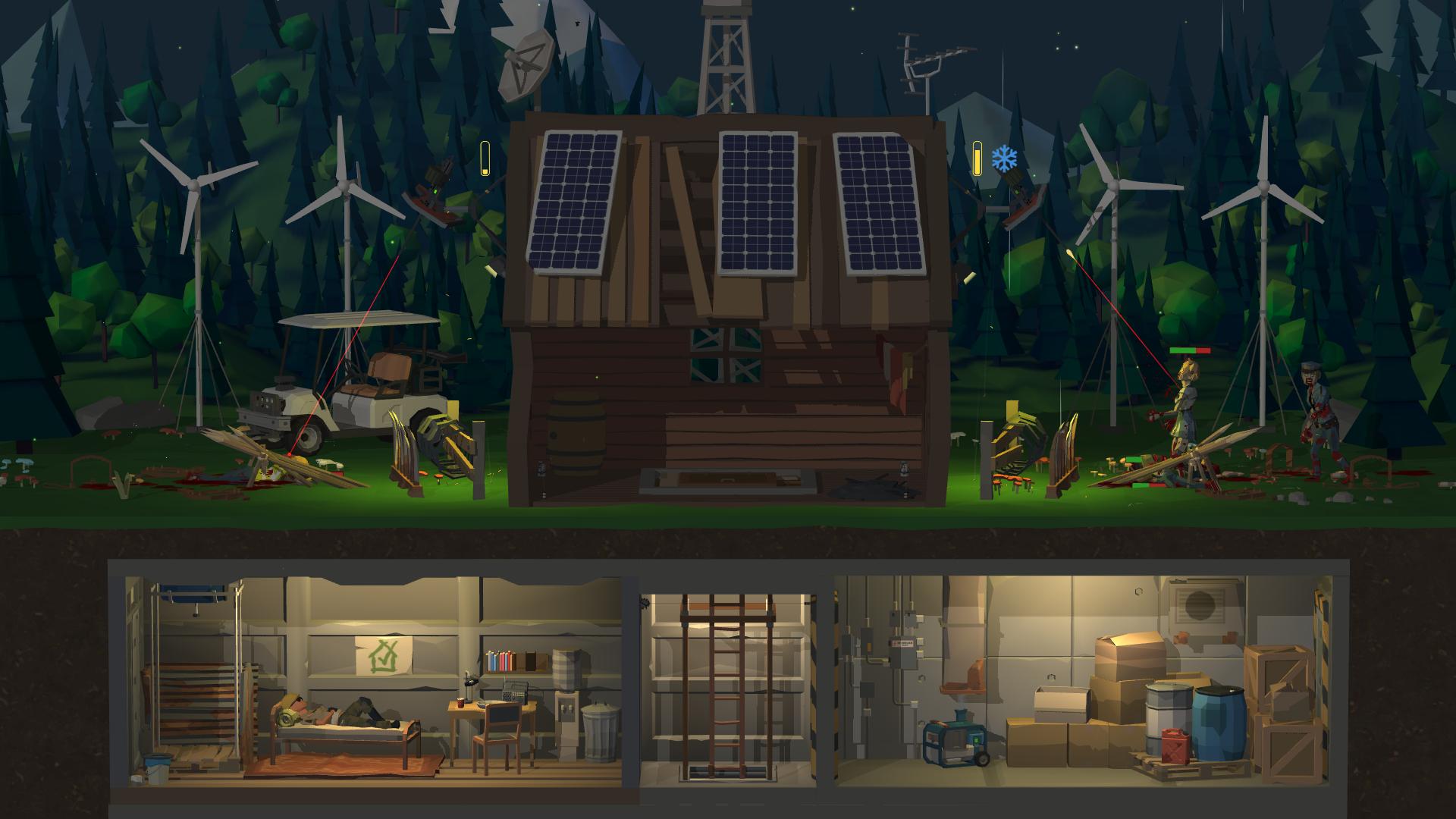 اسکرین شات 4 بازی Zombie Forest 3: Underground