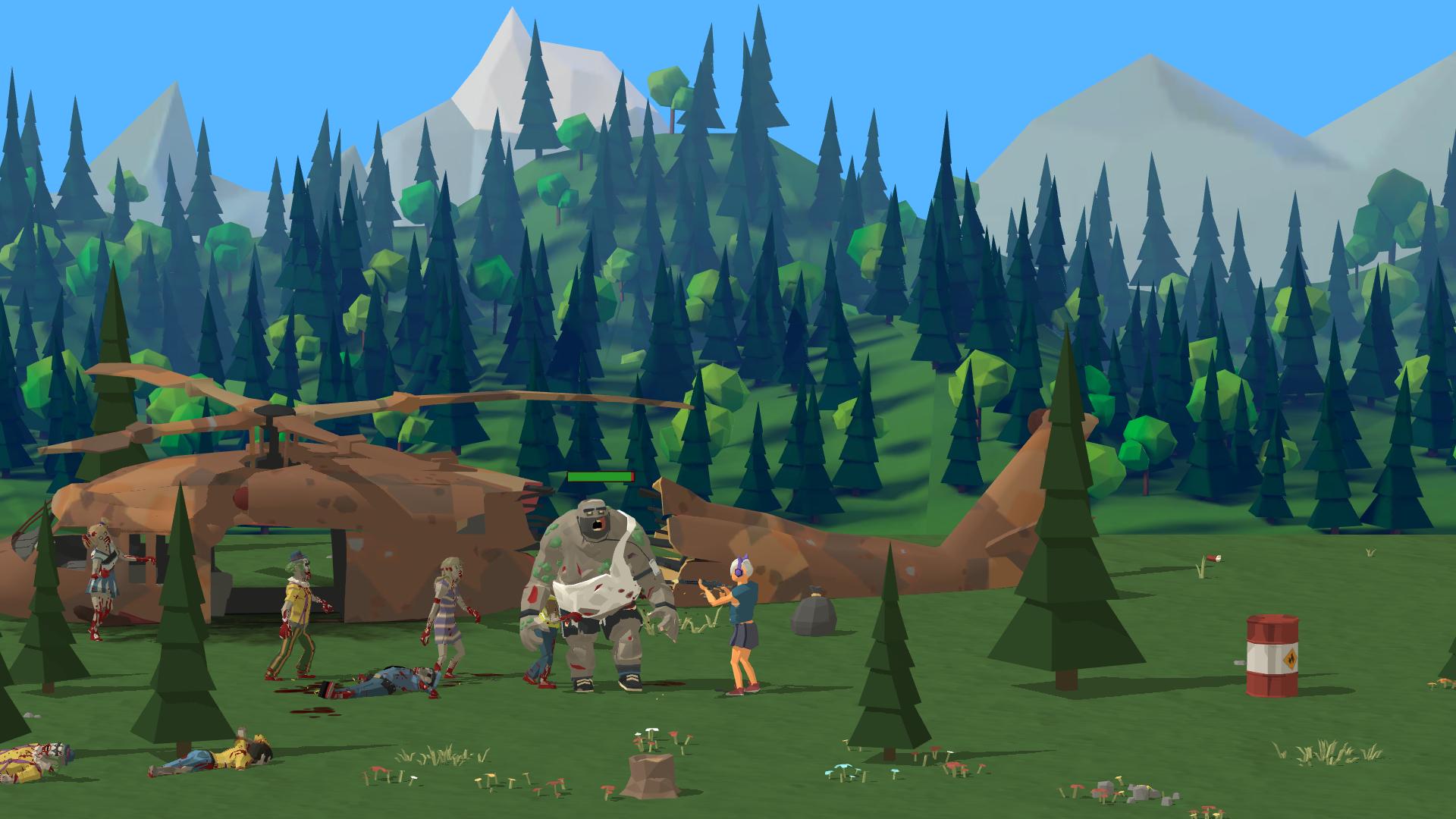 اسکرین شات 3 بازی Zombie Forest 3: Underground