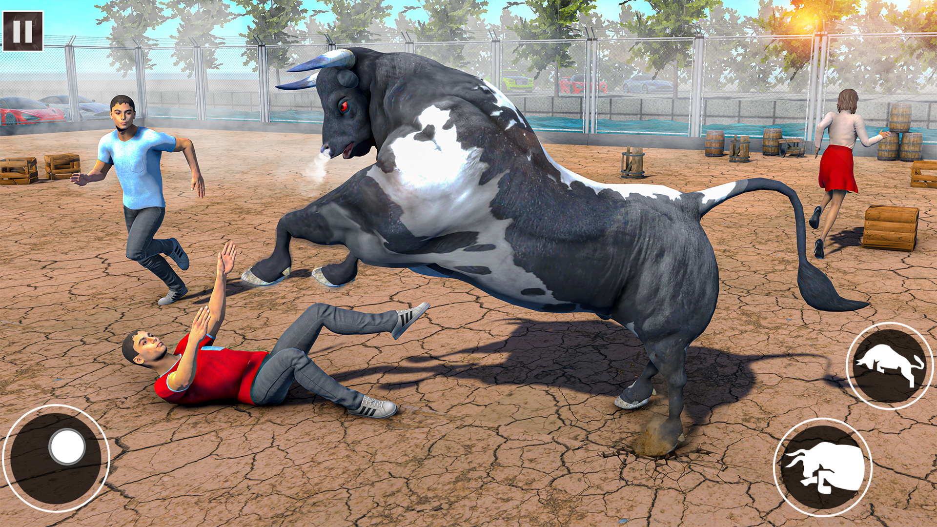 اسکرین شات 4 بازی Bull Fighting Game: Bull Games