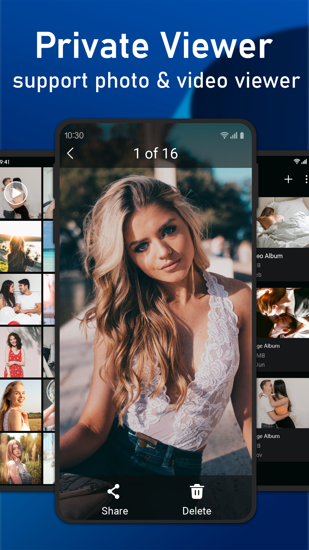 اسکرین شات 5 برنامه Calculator Lock - Hide Photo