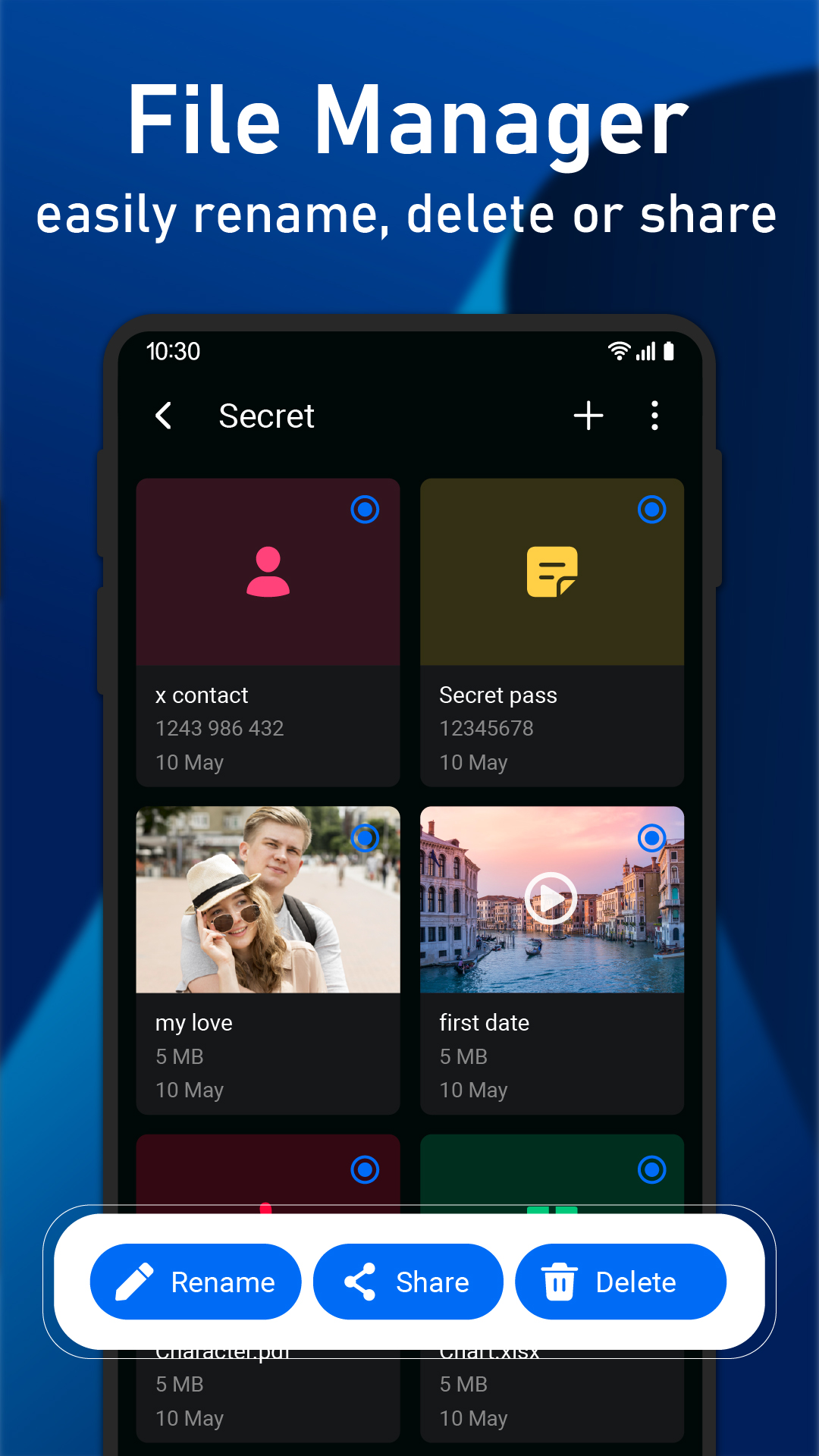 اسکرین شات 6 برنامه Calculator Lock - Hide Photo