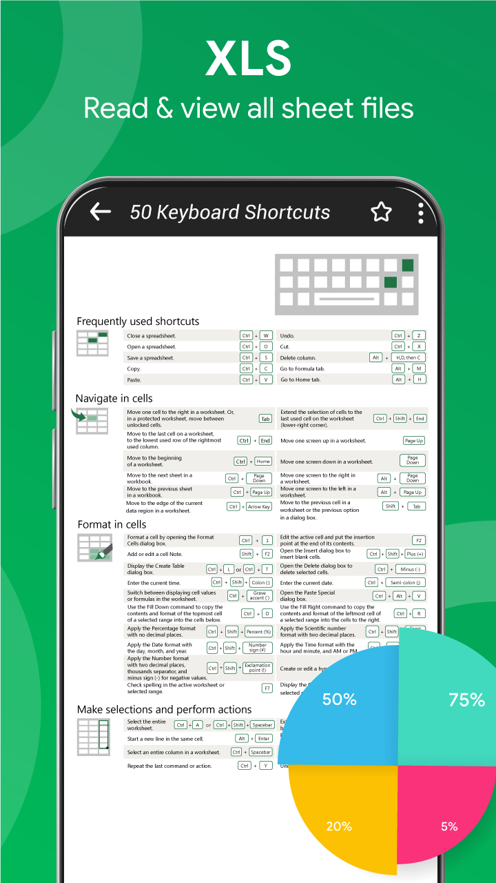 اسکرین شات 1 برنامه Document Viewer - File Reader