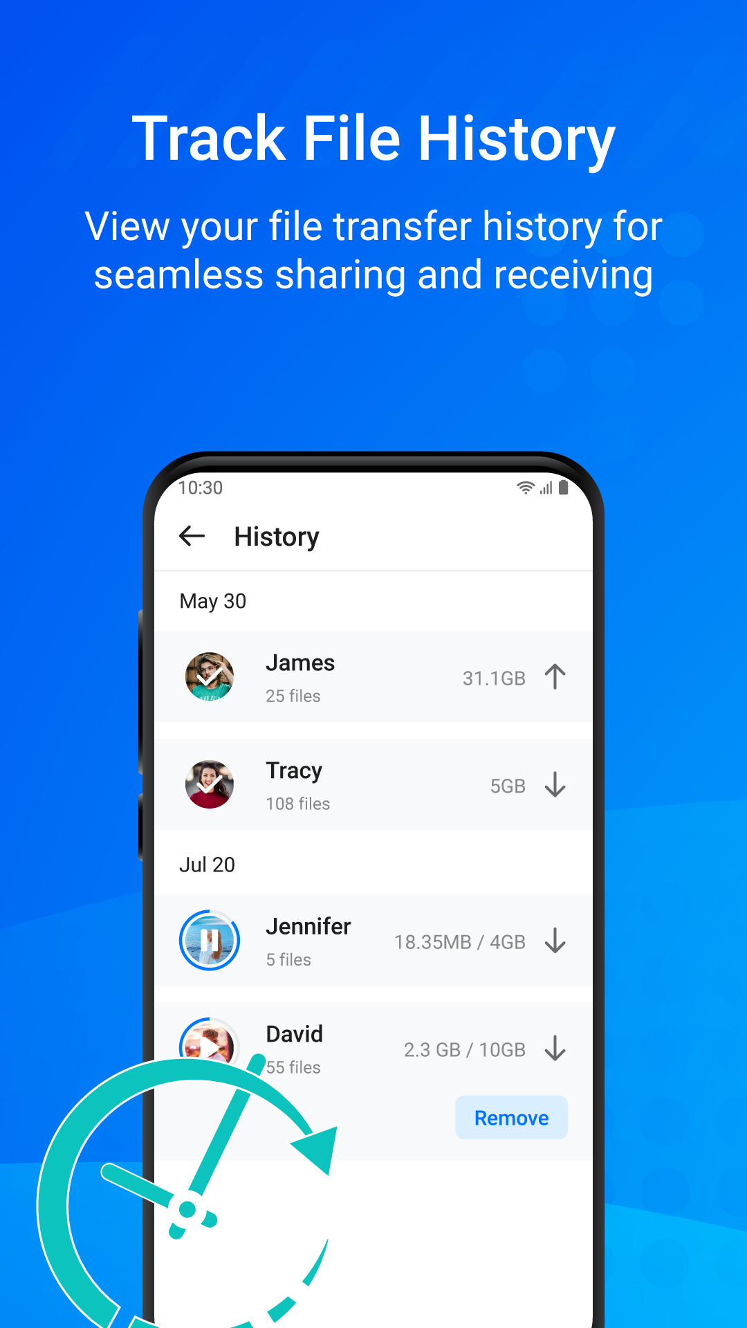 اسکرین شات 4 برنامه Quick Share - File Transfer
