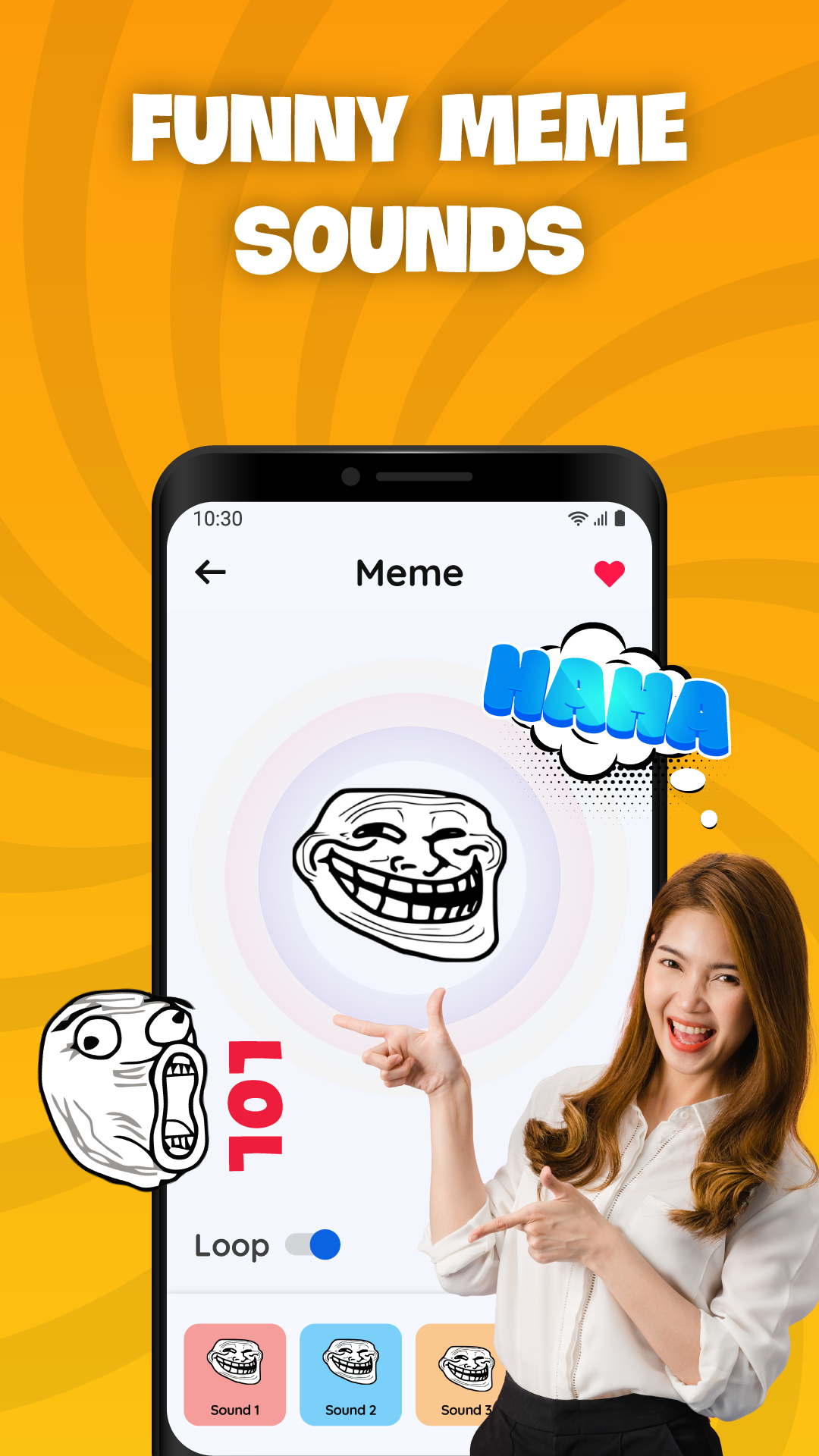 اسکرین شات 4 برنامه Prank Sounds: Haircut & Fart