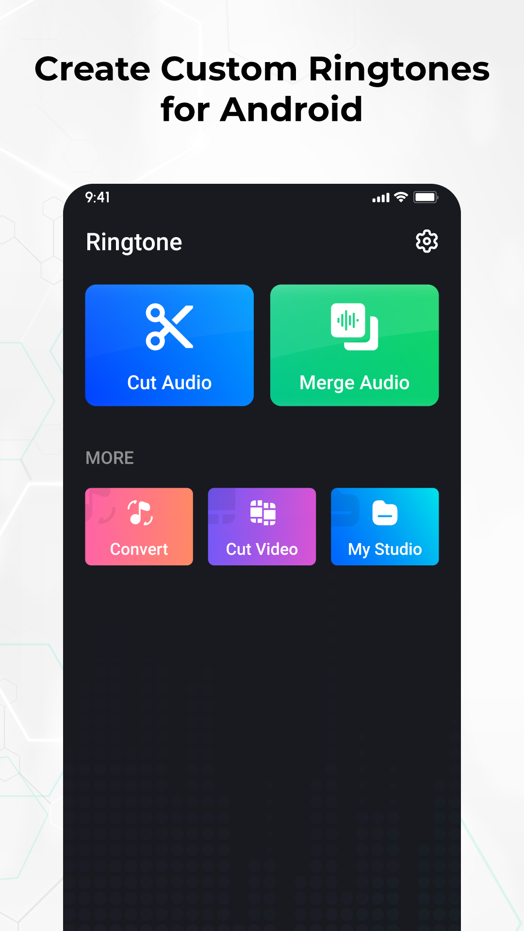 اسکرین شات 1 برنامه Ringtone Maker, MP3 Cutter
